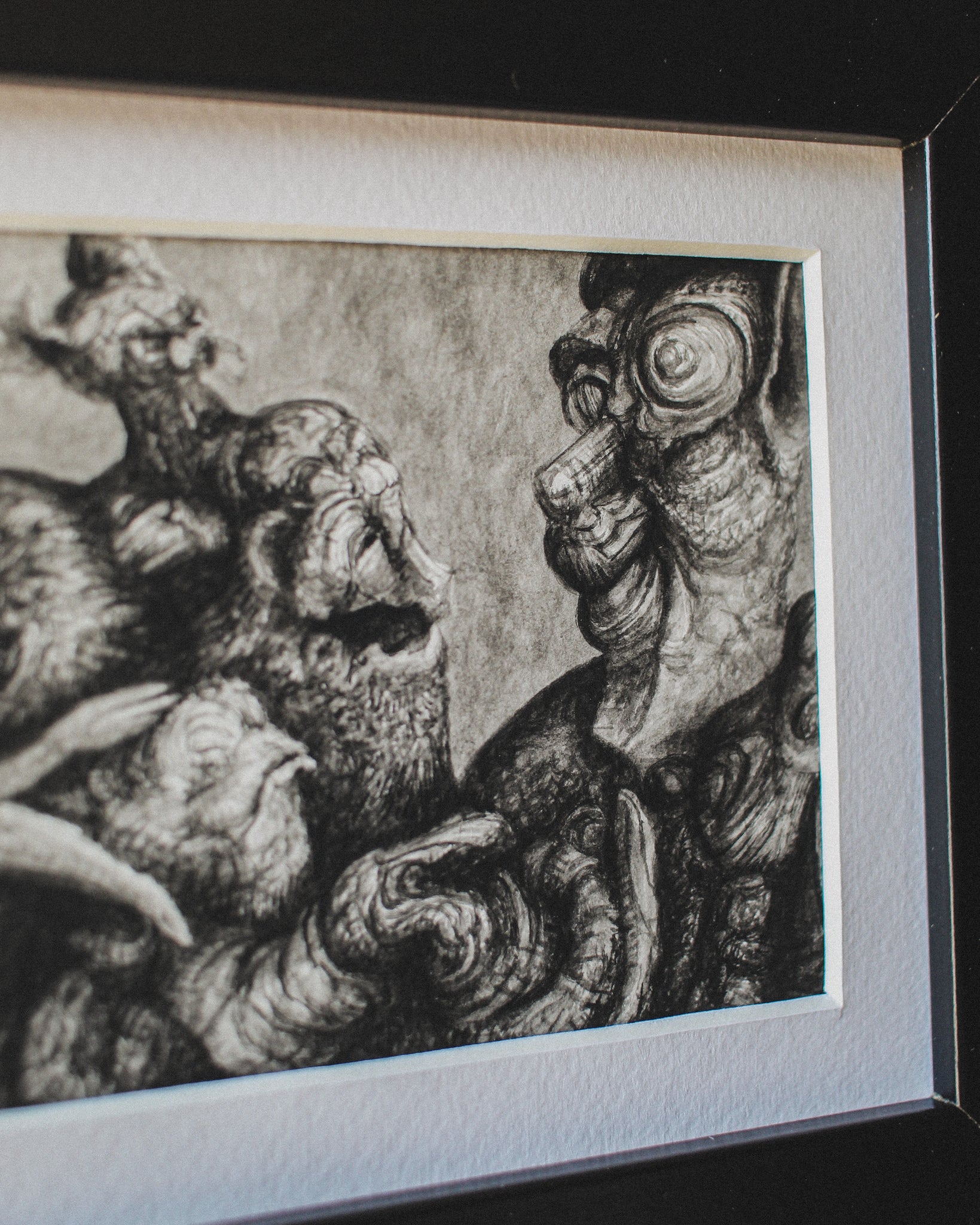 Yvon Benoit, “Simulata”, Graphite on Paper, 2008