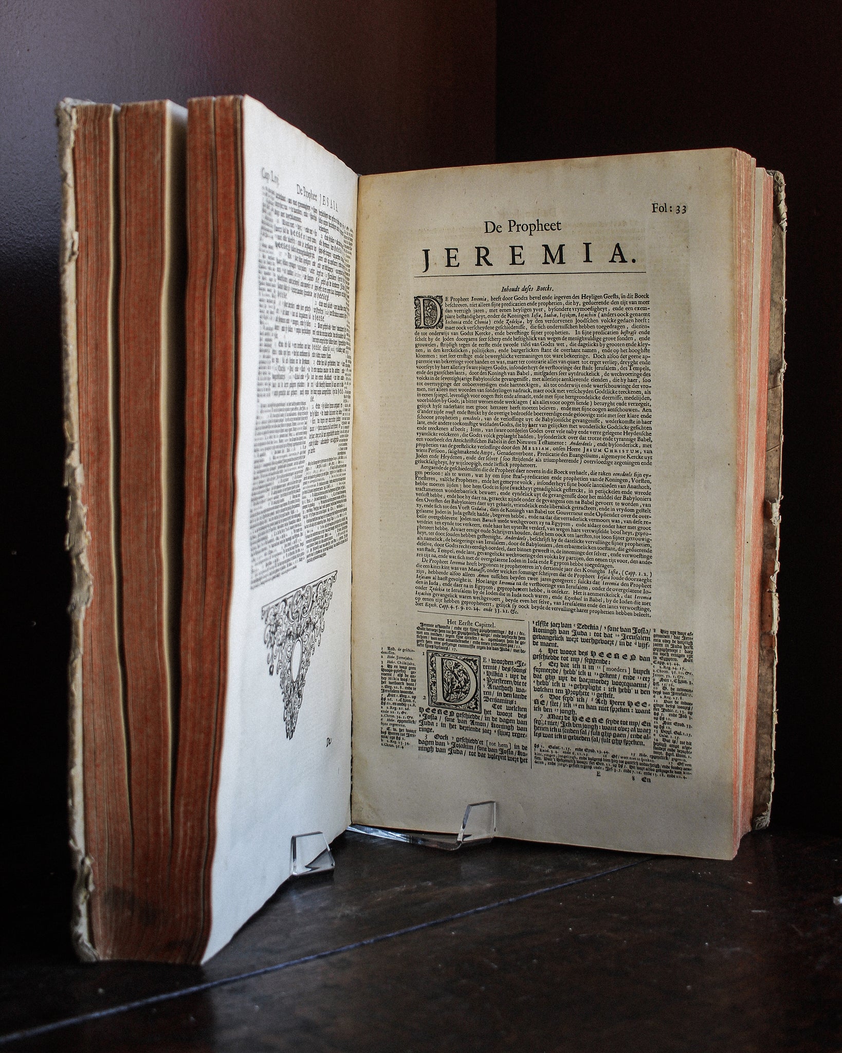 Monumental 17th Century Dutch Bible