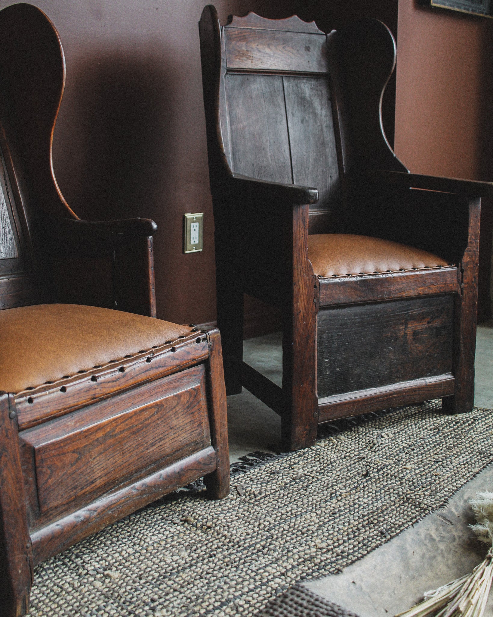 Pair of Welsh Lambing Chairs