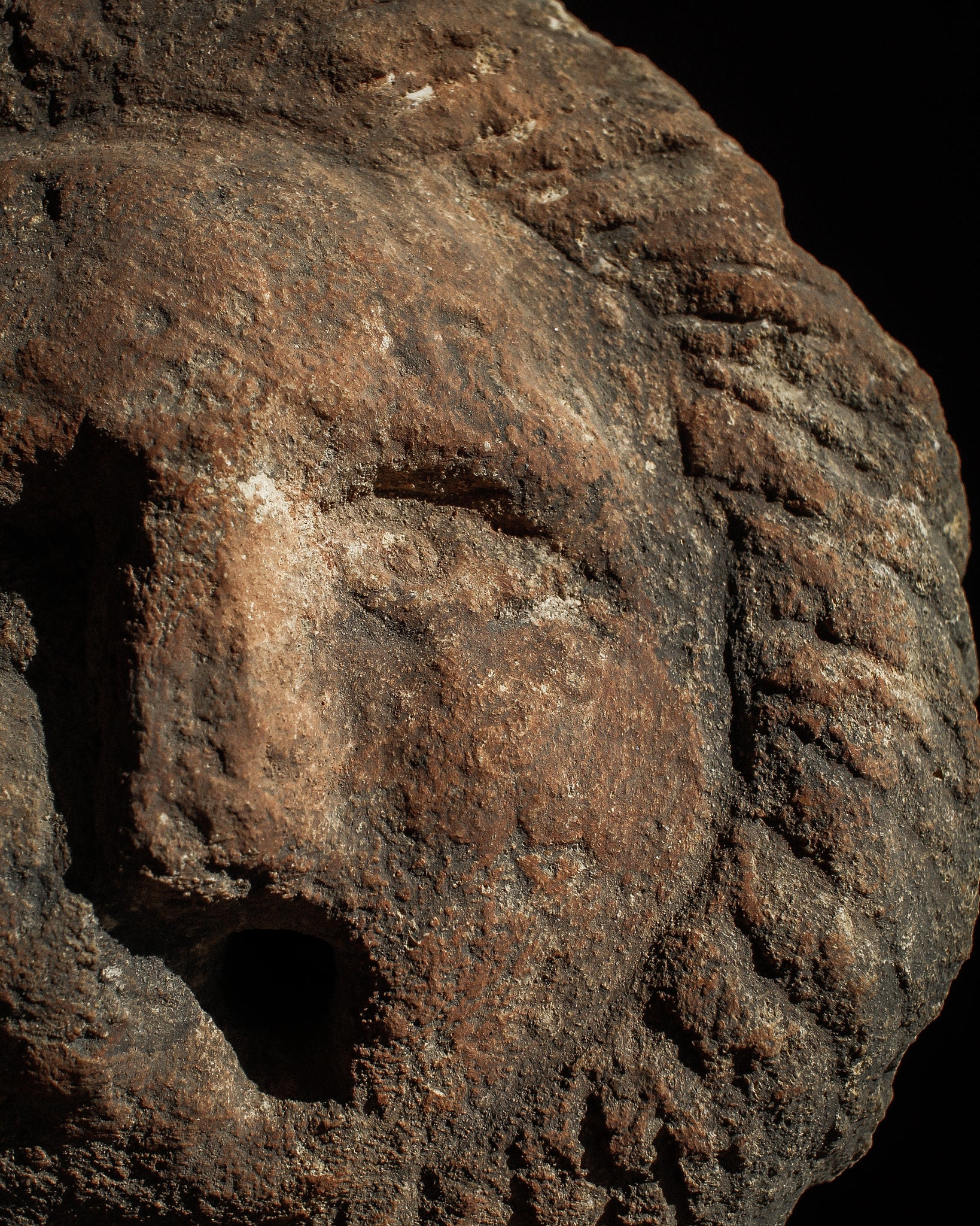 14th Century Sun God Helios Sandstone Fountain End on Stand