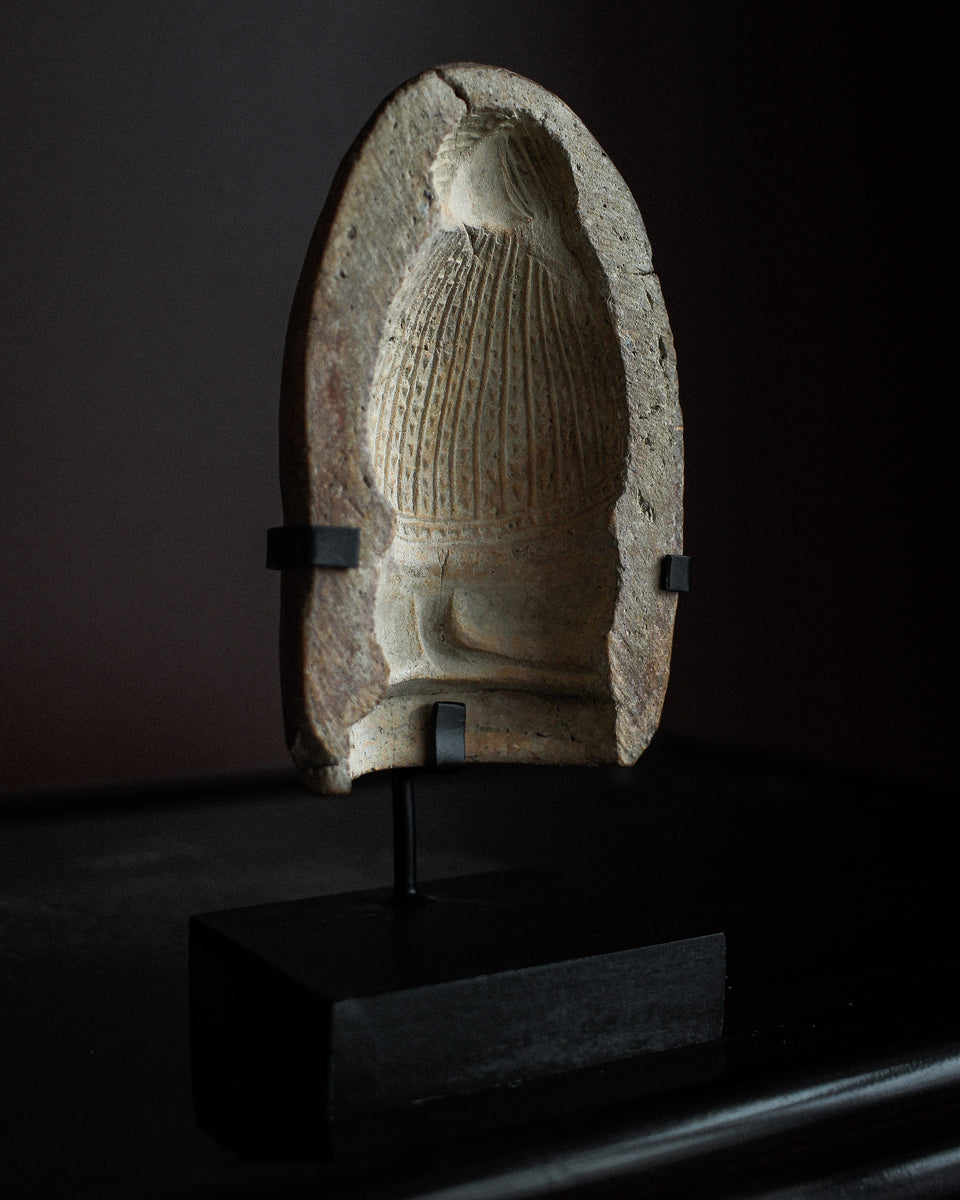 Ptolemaic Period Hapi Baboon Statuette Mold on Stand – gallery elder