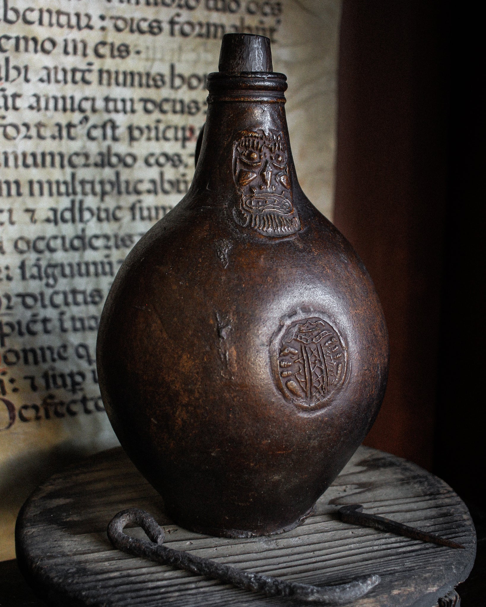 17th Century Bellarmine or Bartmann Jug