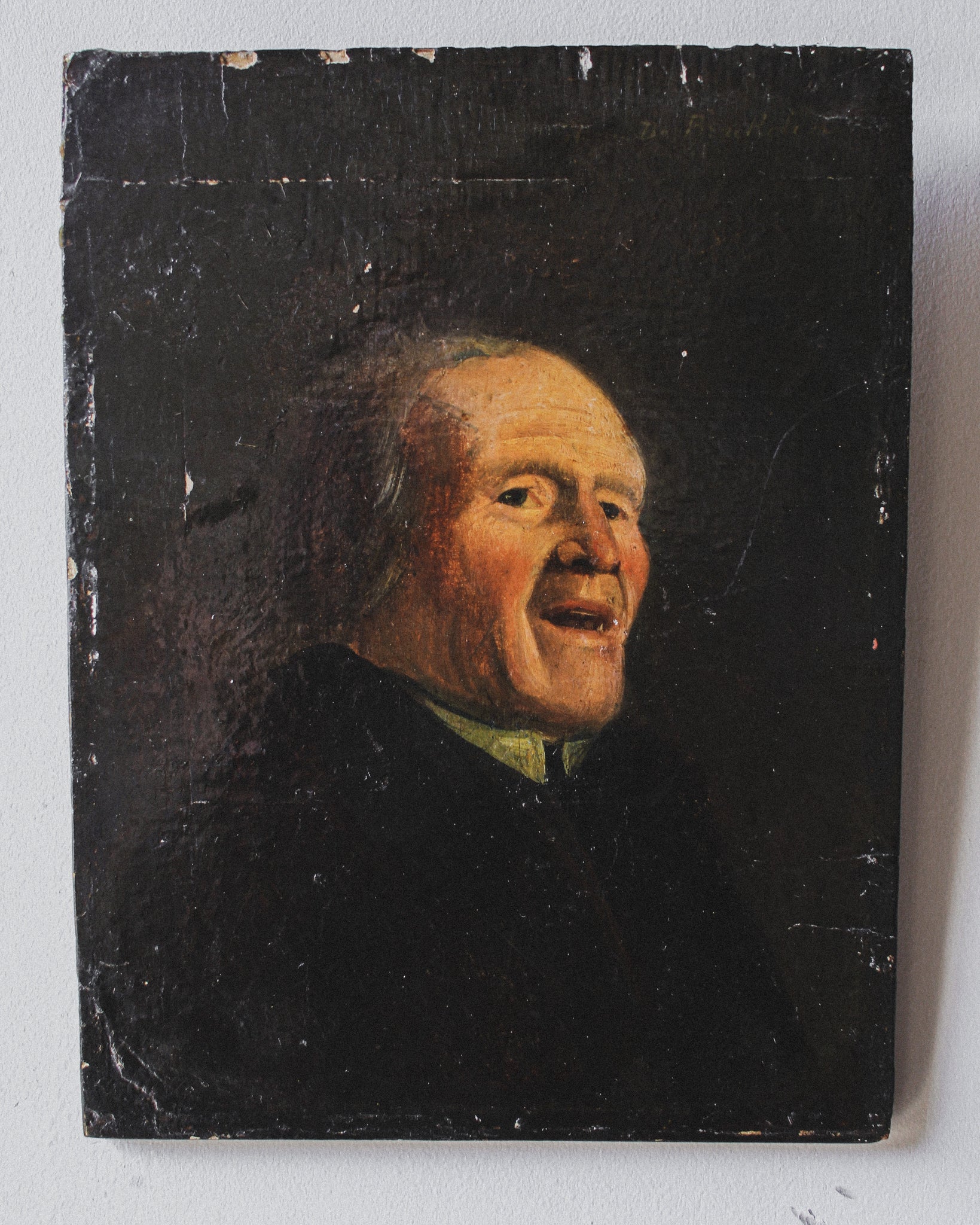 Portrait of Man I, Henri De Braekeleer (1840 - 1888), Oil on Board