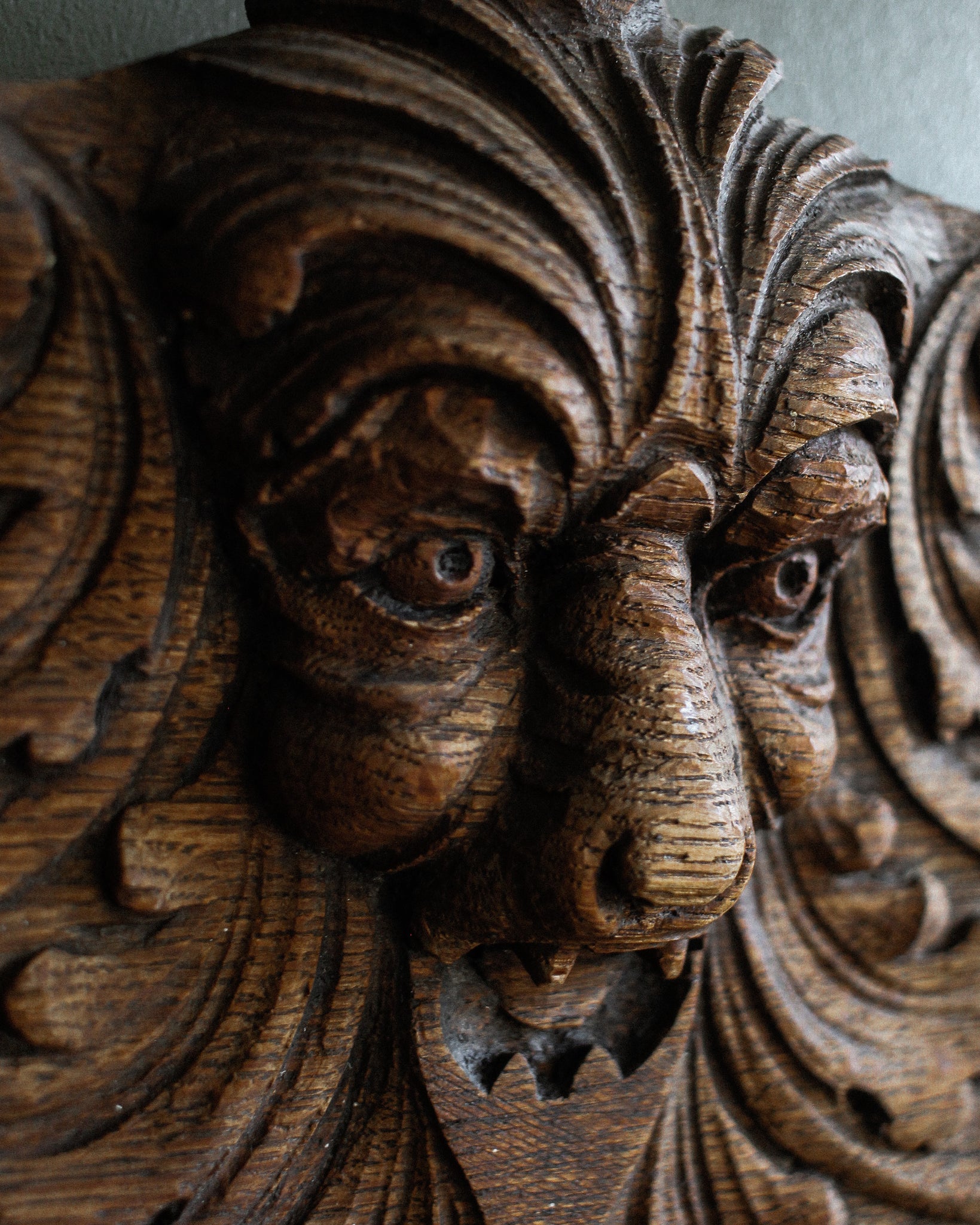 19th Century Green Man Architectural Fragment