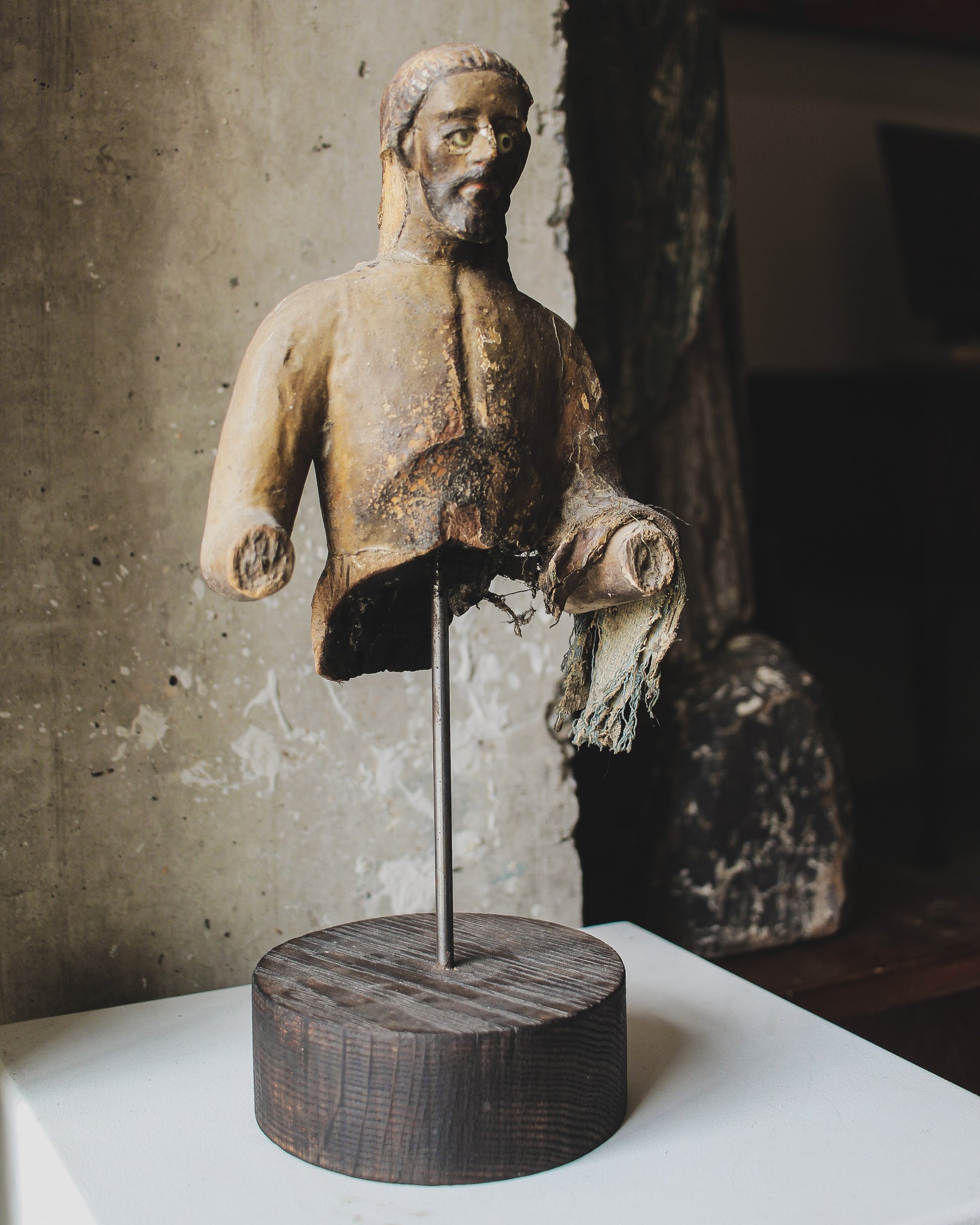 Christ Bust Santos Statue