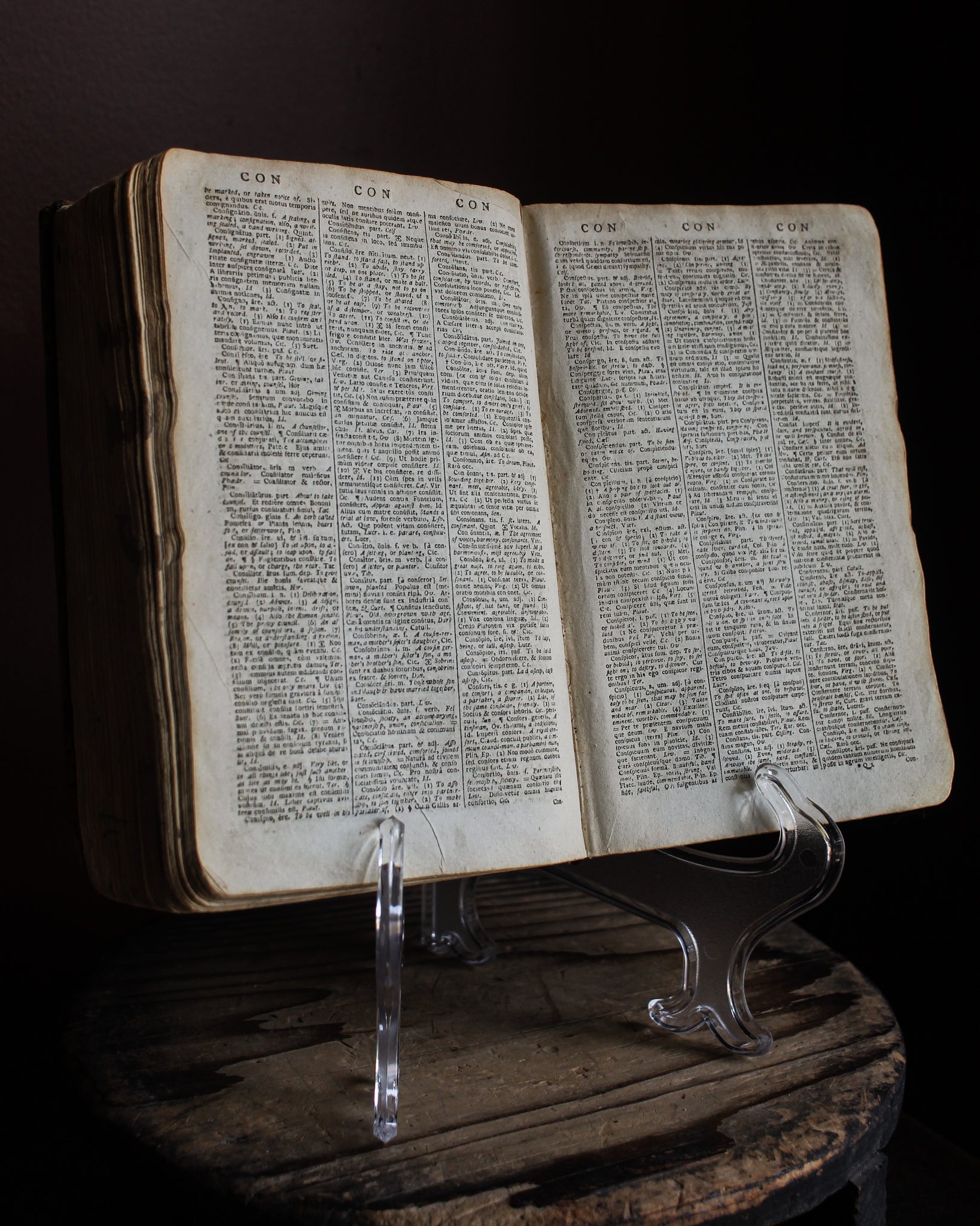 1821 Latin English Dictionary