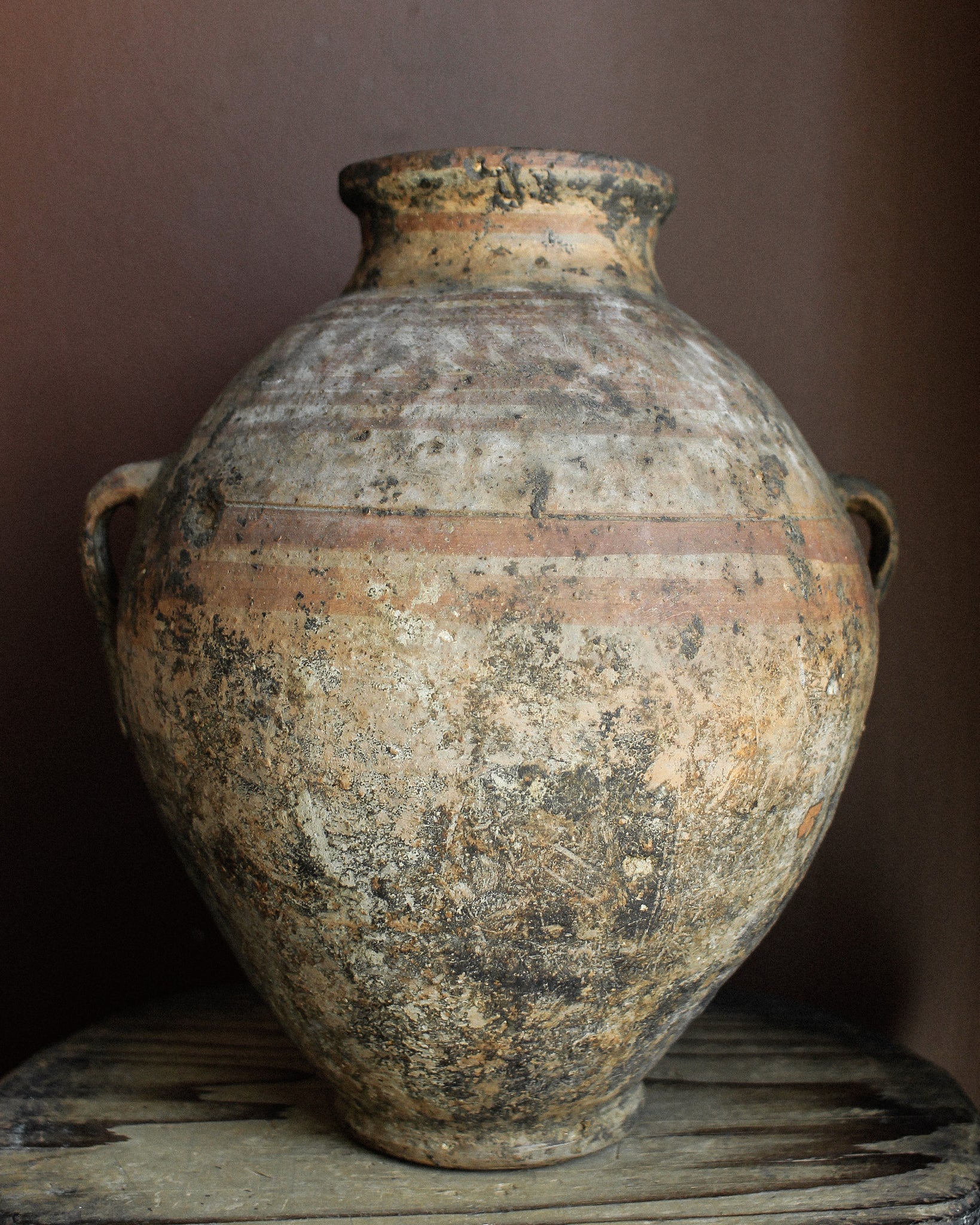 Naqada II Predynastic Period Banded Decoration Vessel