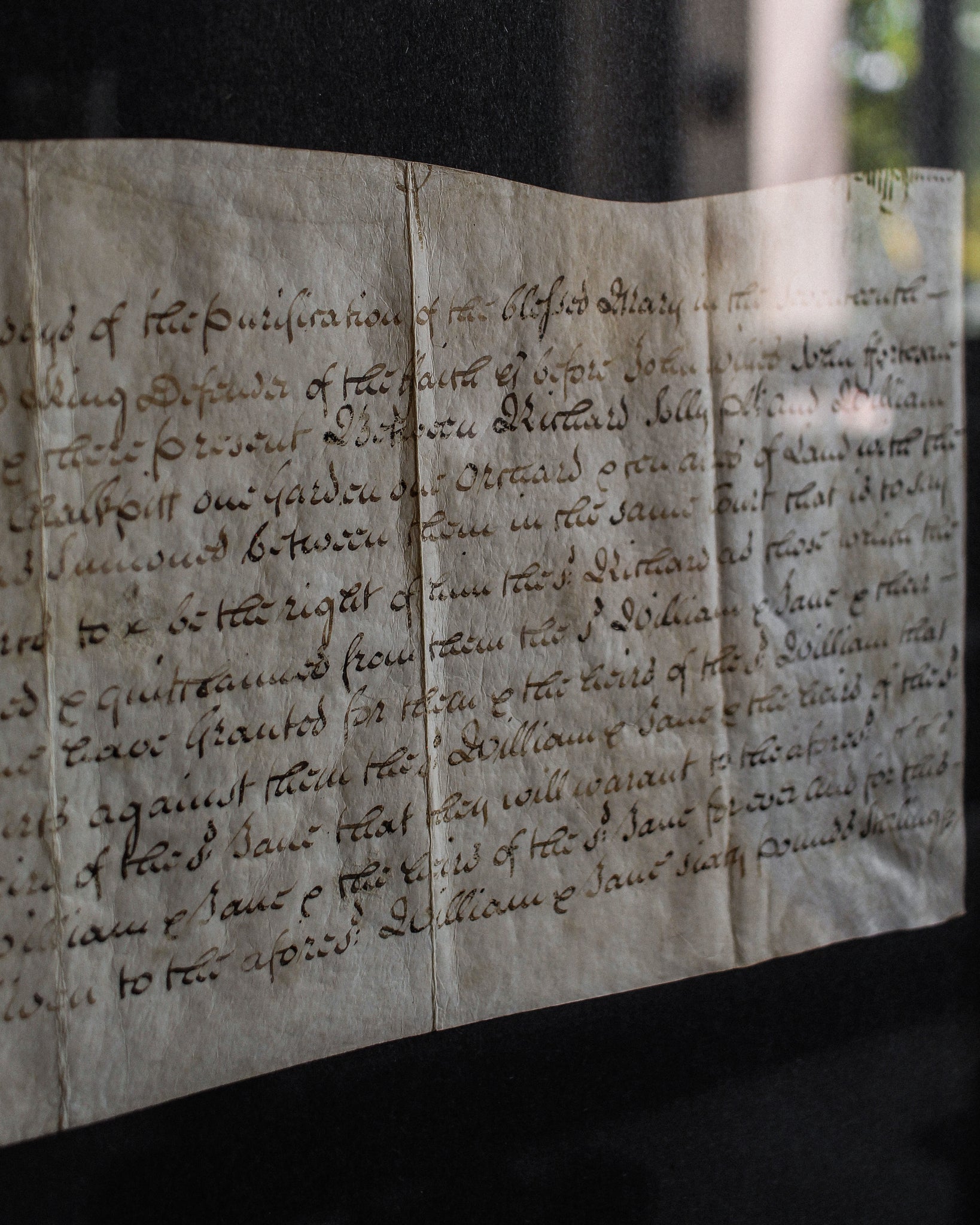 Vellum Indenture, County of Kent Land Transfer, 1743