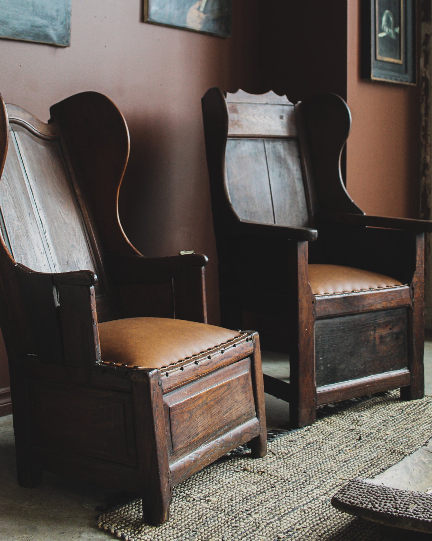 Pair of Welsh Lambing Chairs