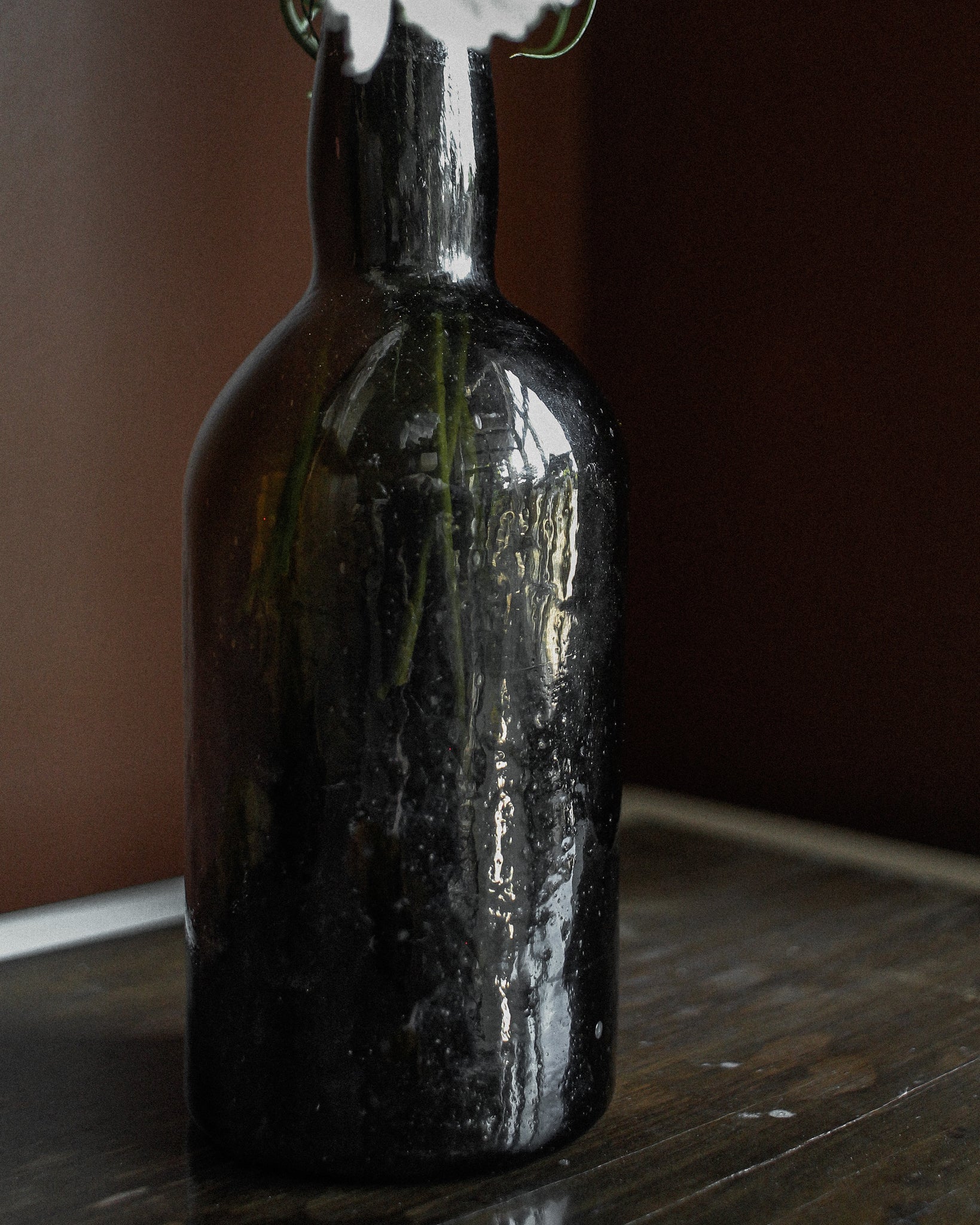 18th Century Mouth Blown Bottle