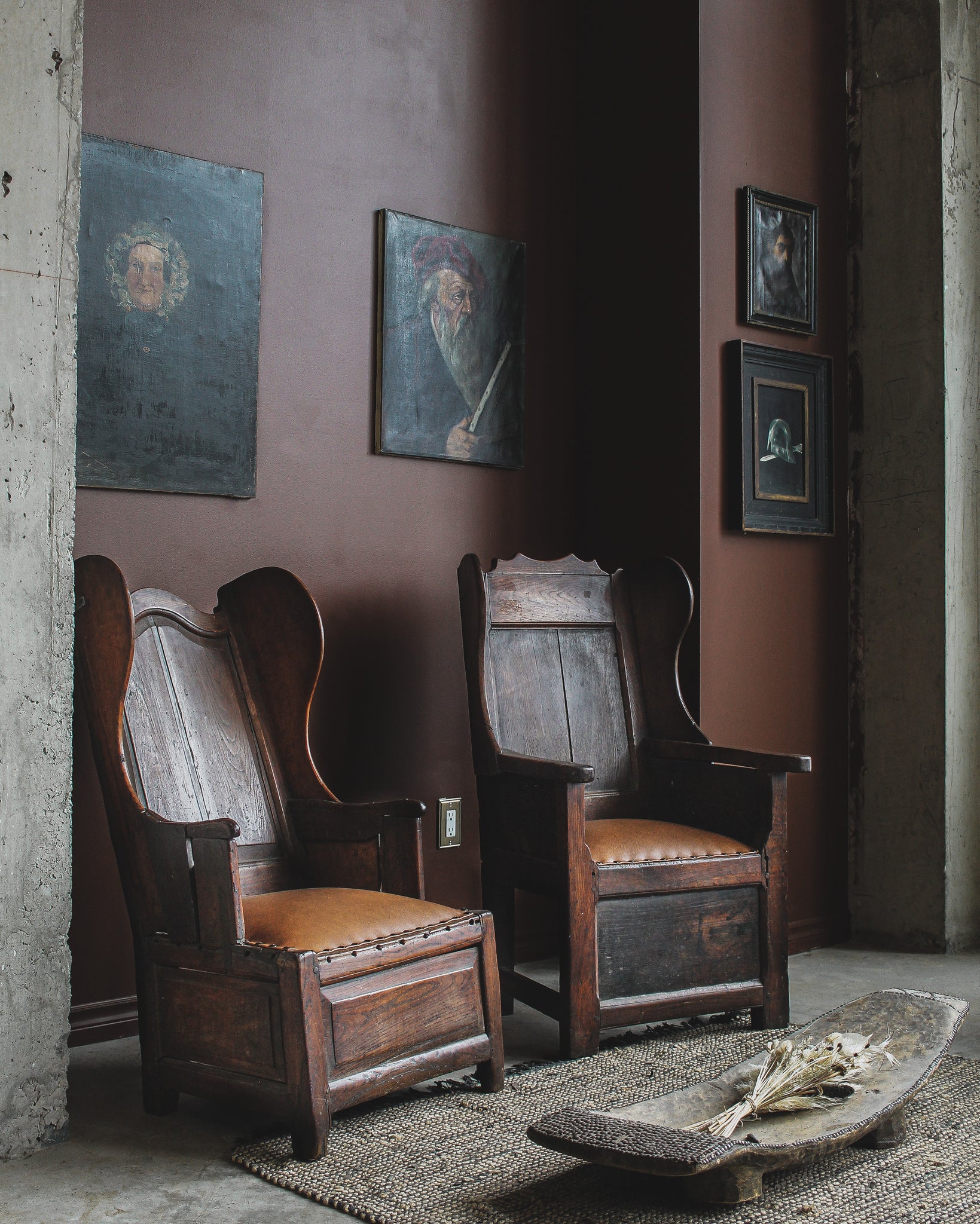 Pair of Welsh Lambing Chairs