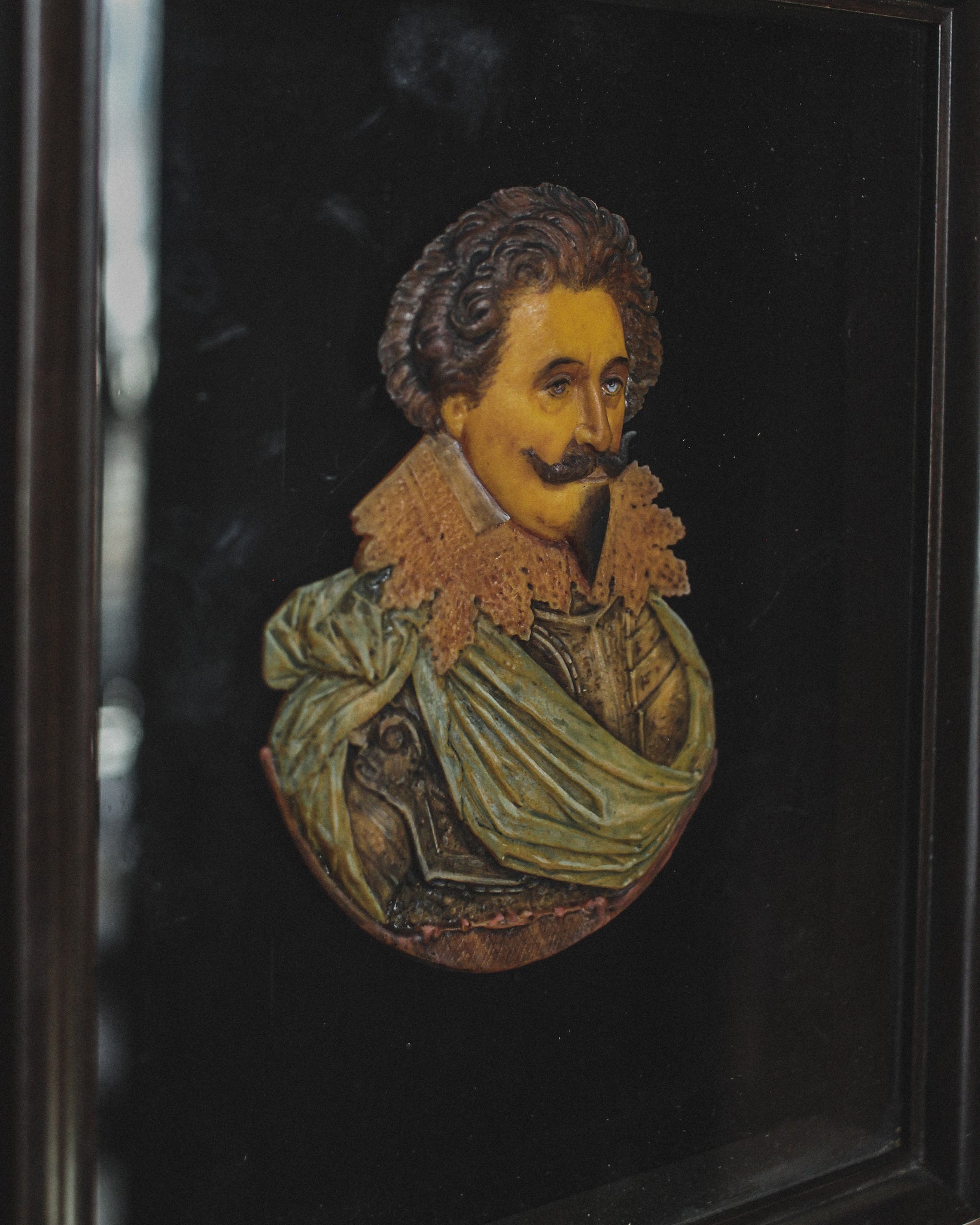 Pieter De Coninck of Bruges Wax Portrait