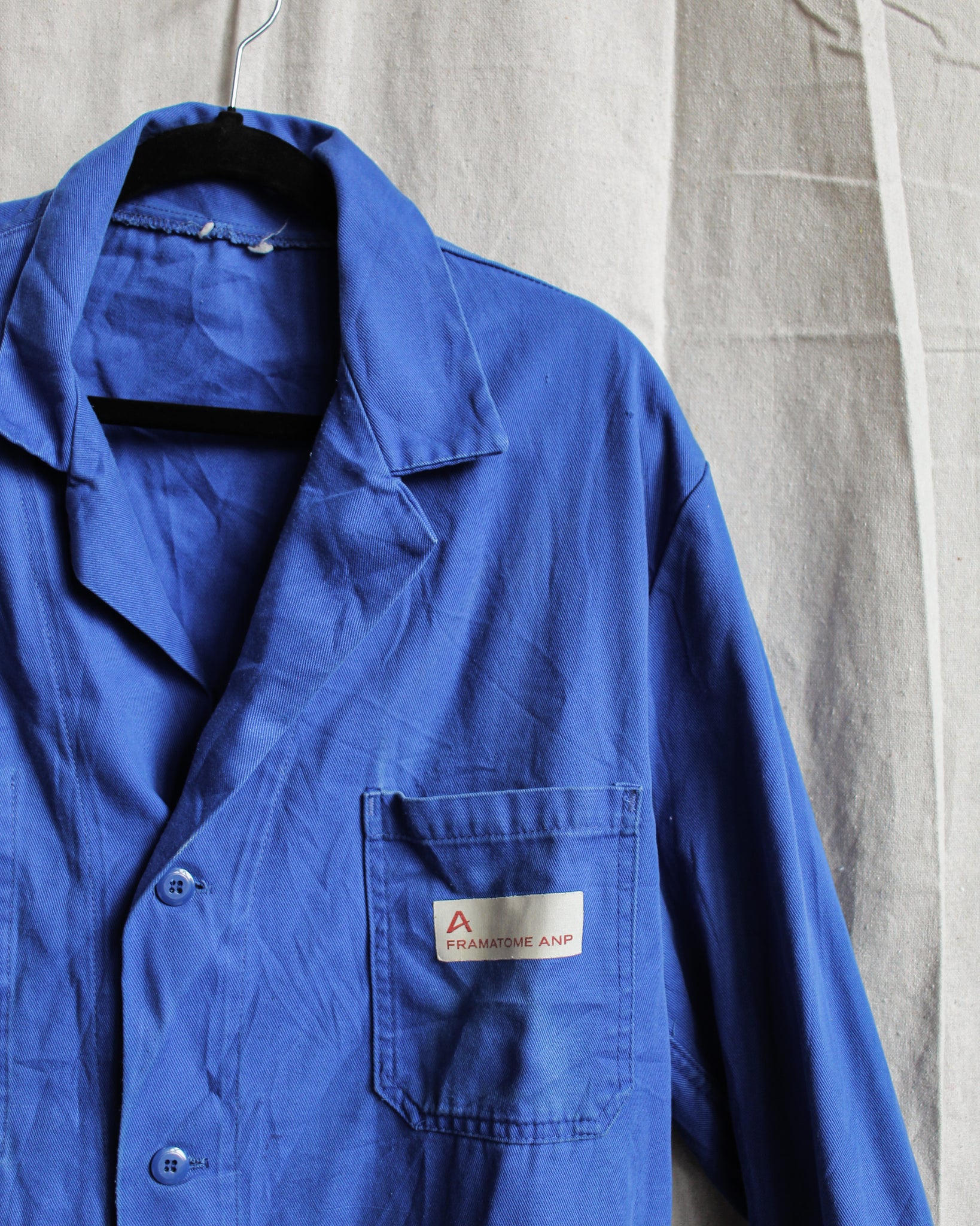 French Factory Workers Bleu De Travail