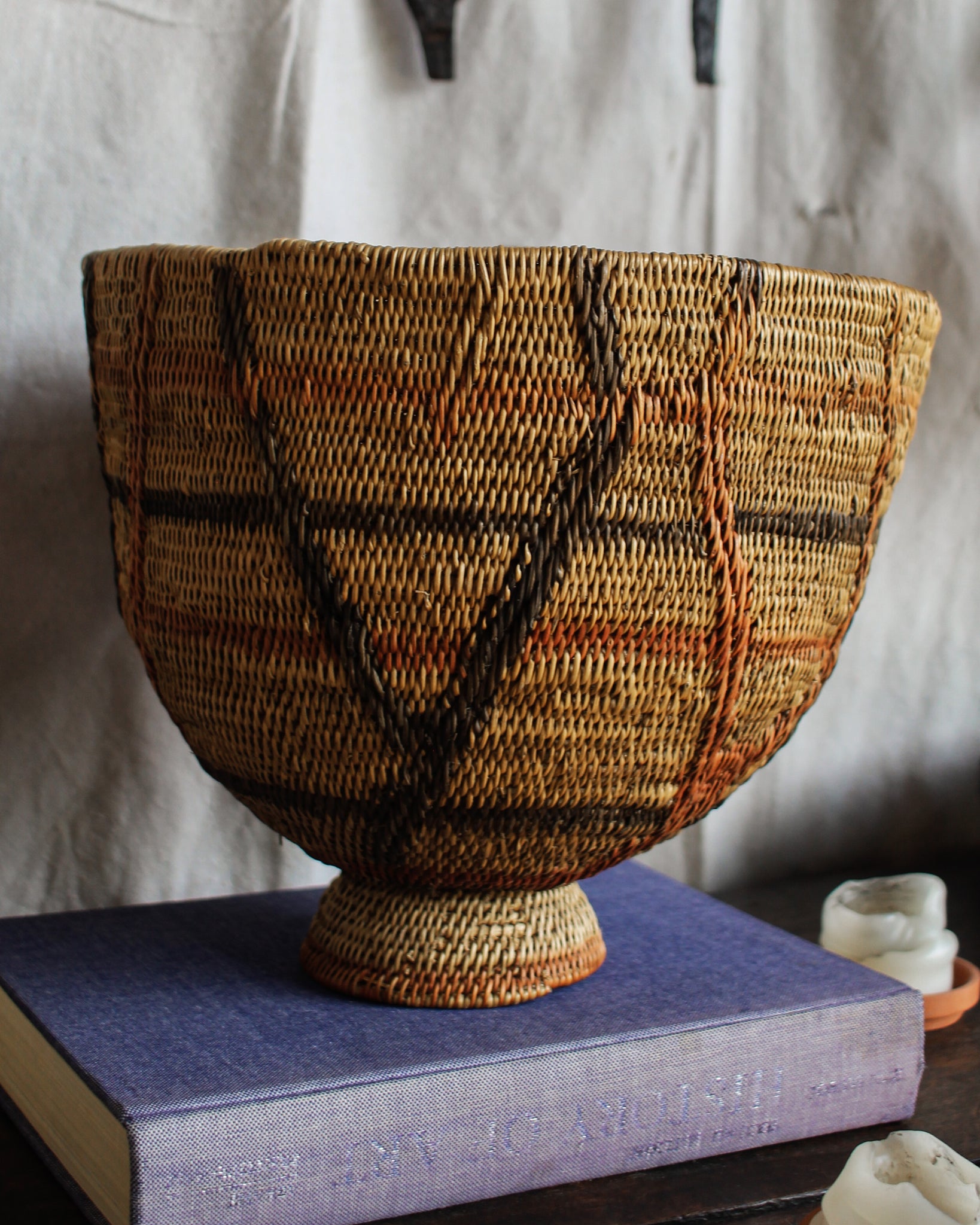 African Rush Basket