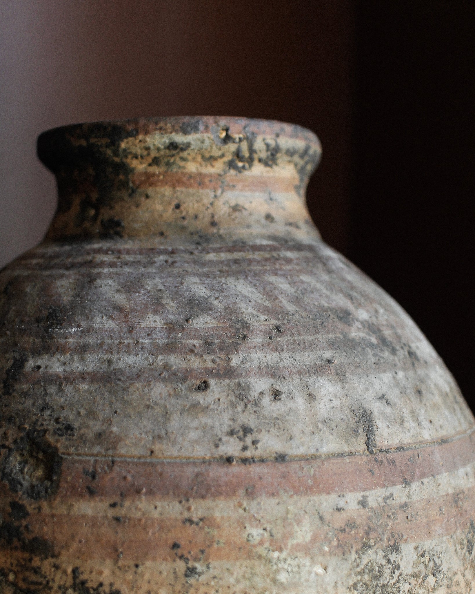 Naqada II Predynastic Period Banded Decoration Vessel