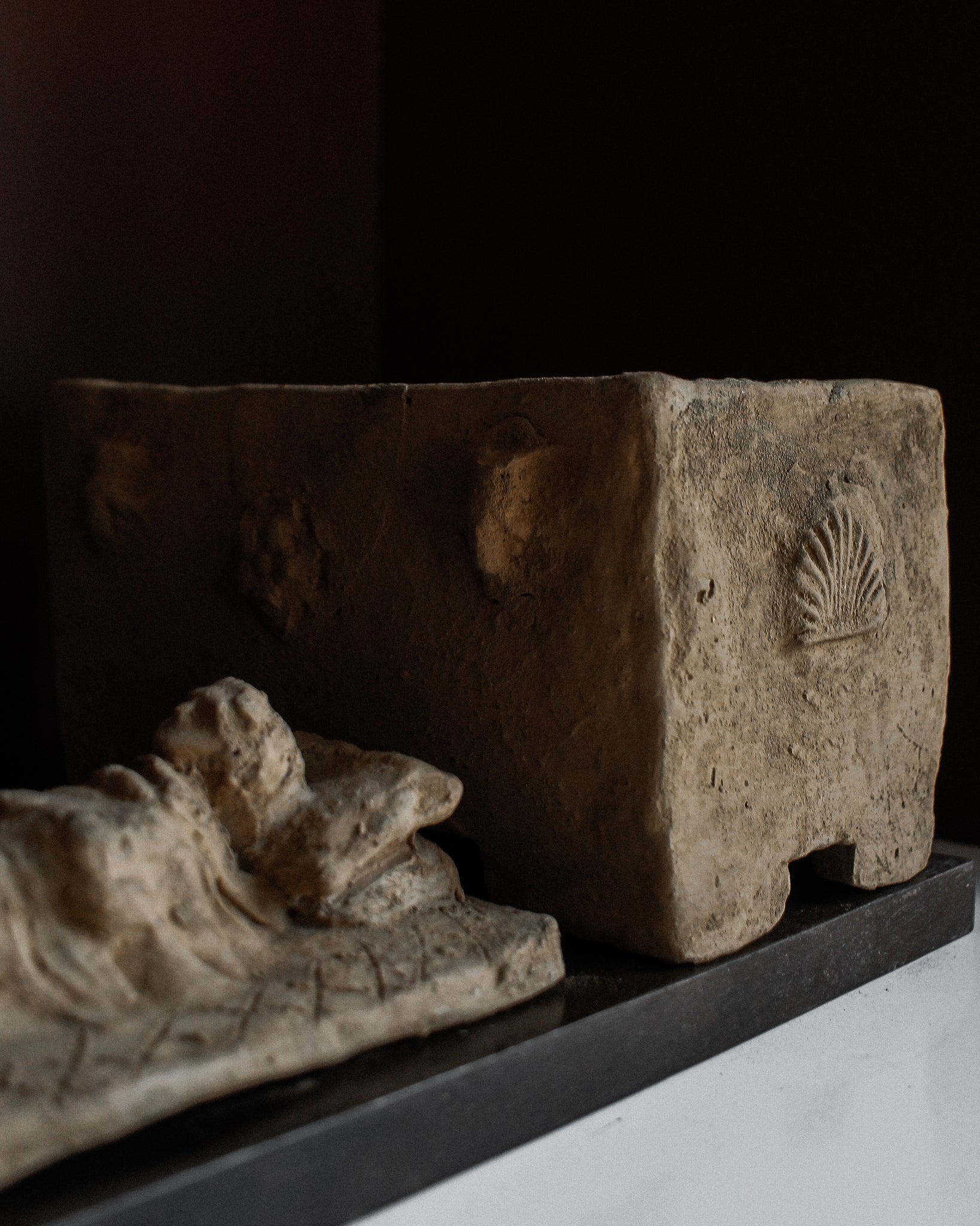 Etruscan Terracotta Cinerary Casket Urn