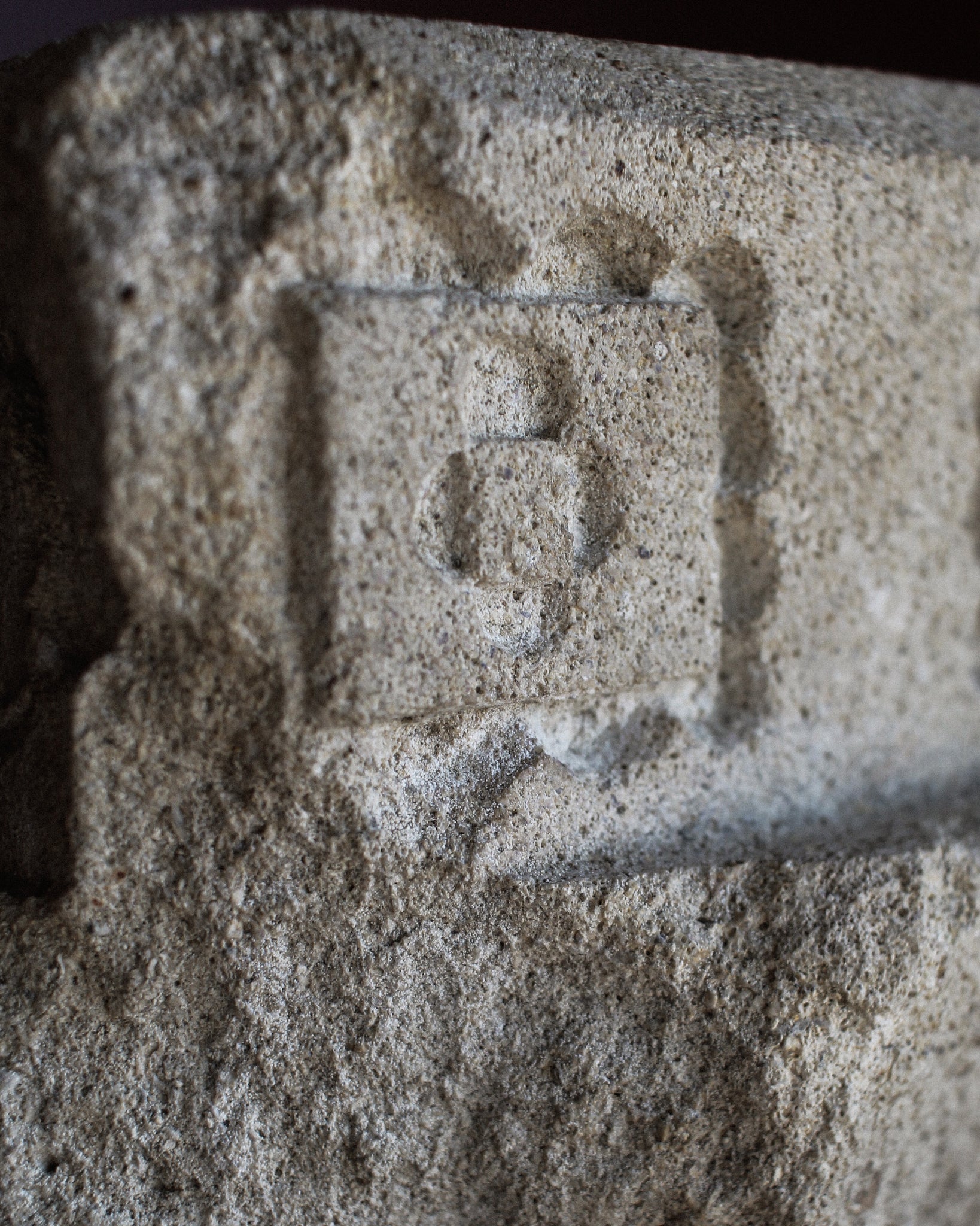 15th Century Yorkshire Limestone Capital on Stand