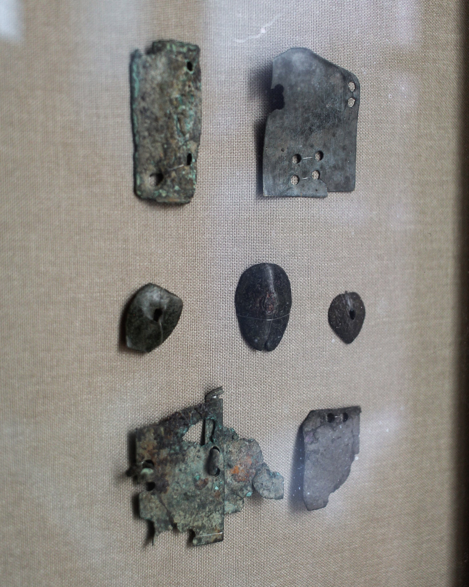 Roman Bronze Armour Fragment Collection