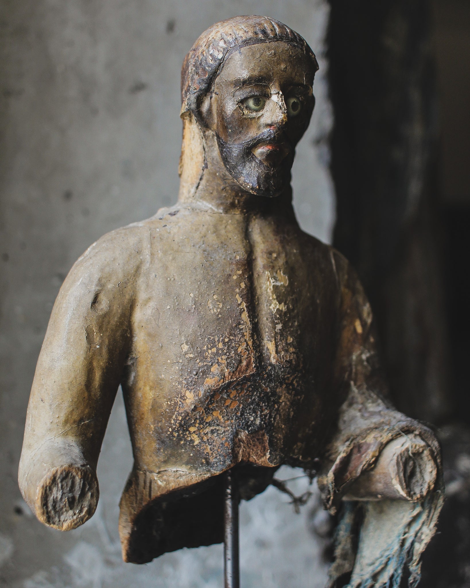 Christ Bust Santos Statue