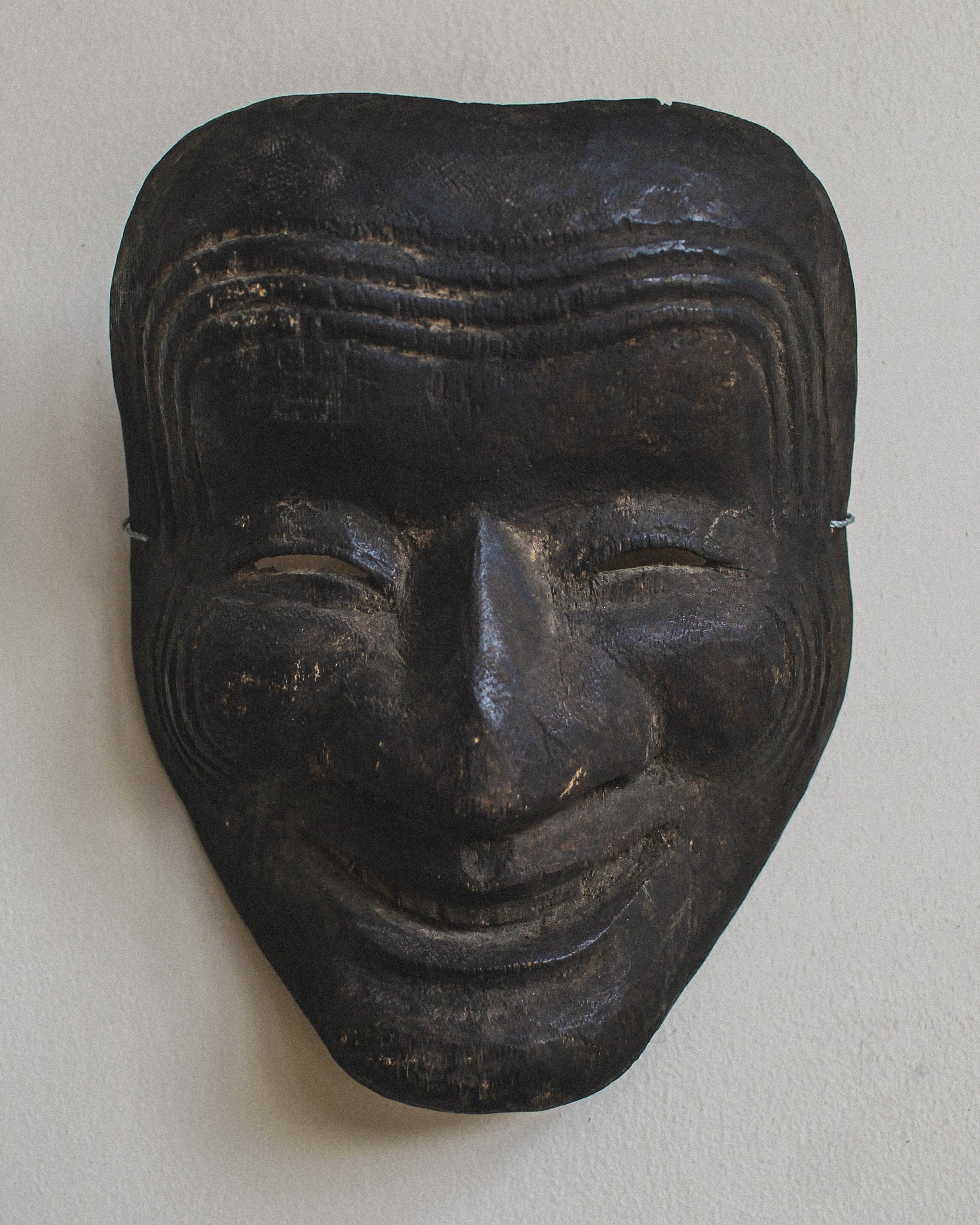 Smiling Noh Theatre Mask