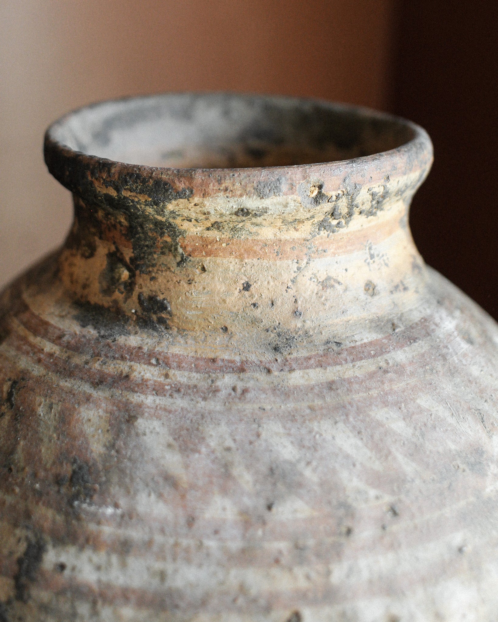 Naqada II Predynastic Period Banded Decoration Vessel