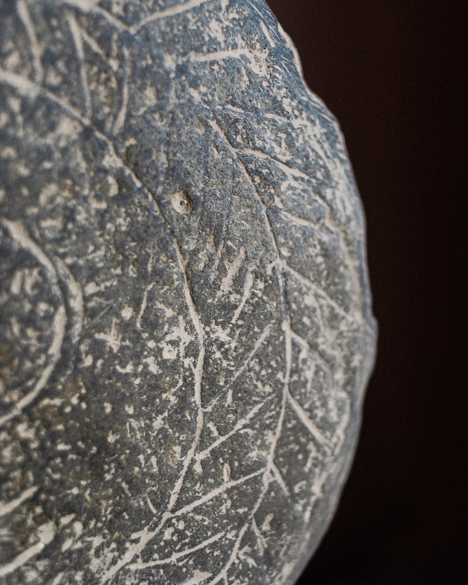 Neolithic Farmer Sun Offering Stone Plaque on Stand