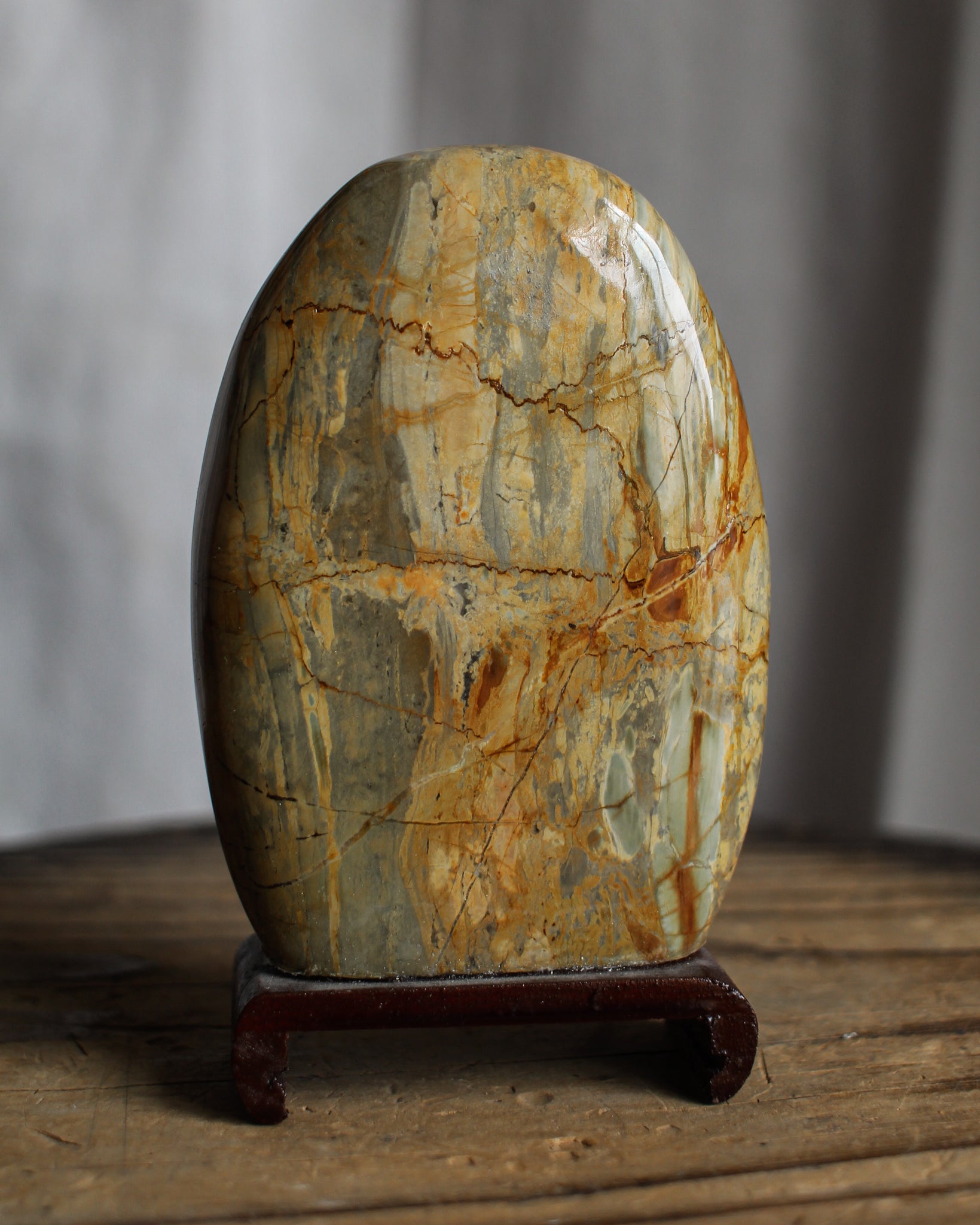 Scholars Stone on Stand