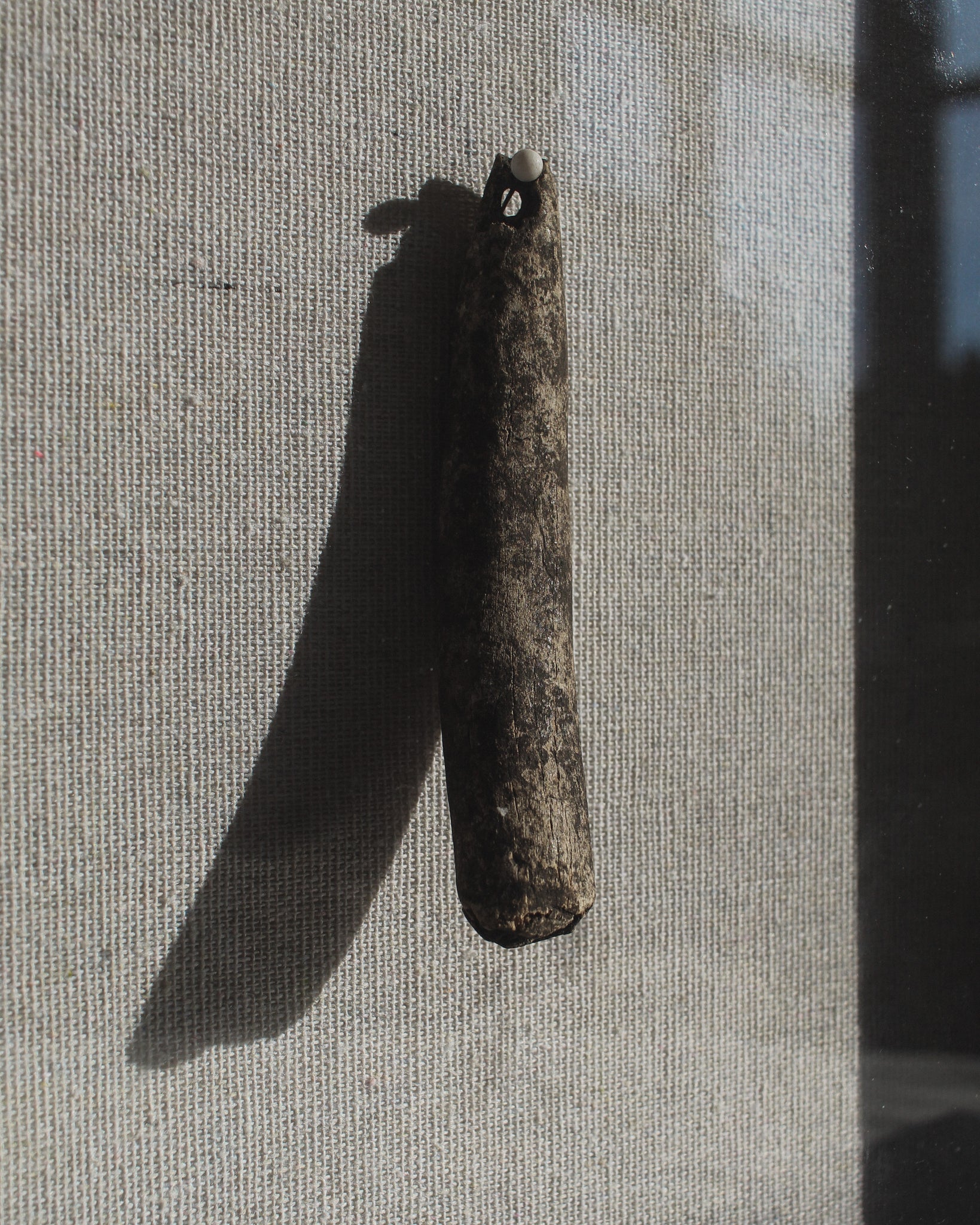 Archaic Period Bone Tool in Shadow Box Frame