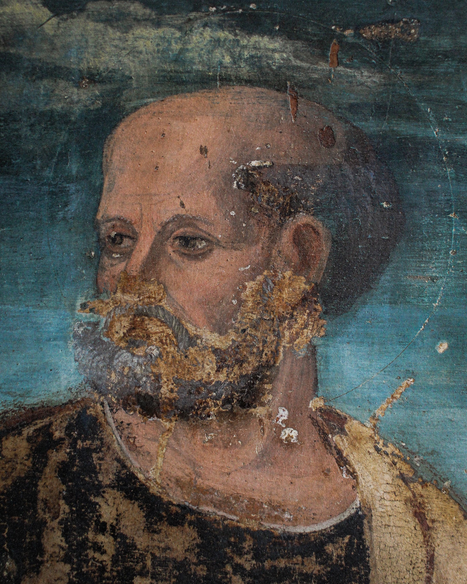 Saint Peter, Oil on Cradled Panel, Circle of Andrea Mantegna (1431 - 1506)