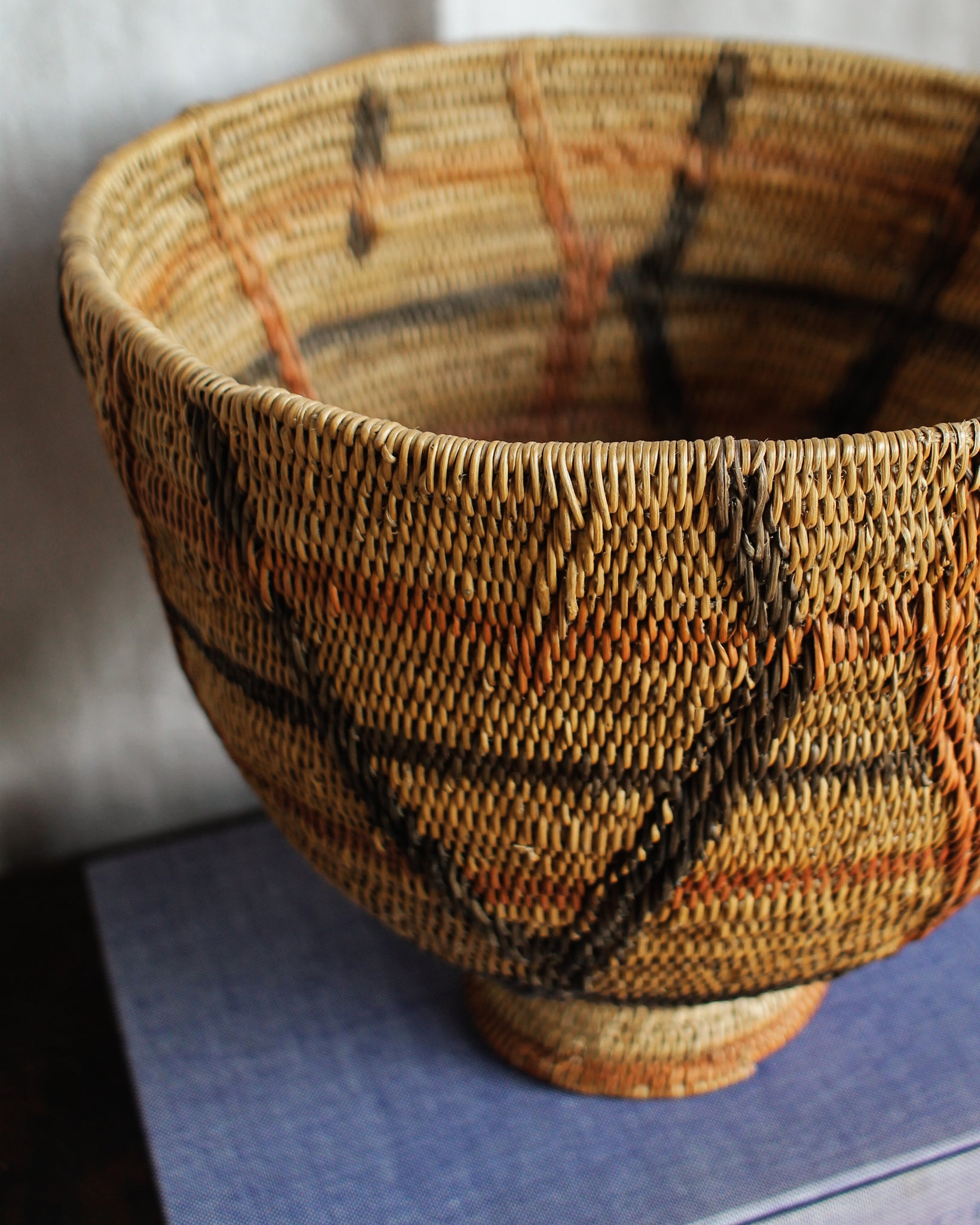 African Rush Basket