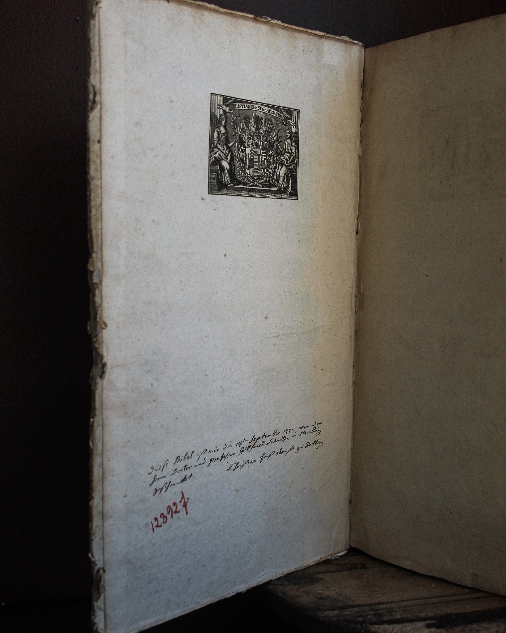 Monumental 17th Century Dutch Bible