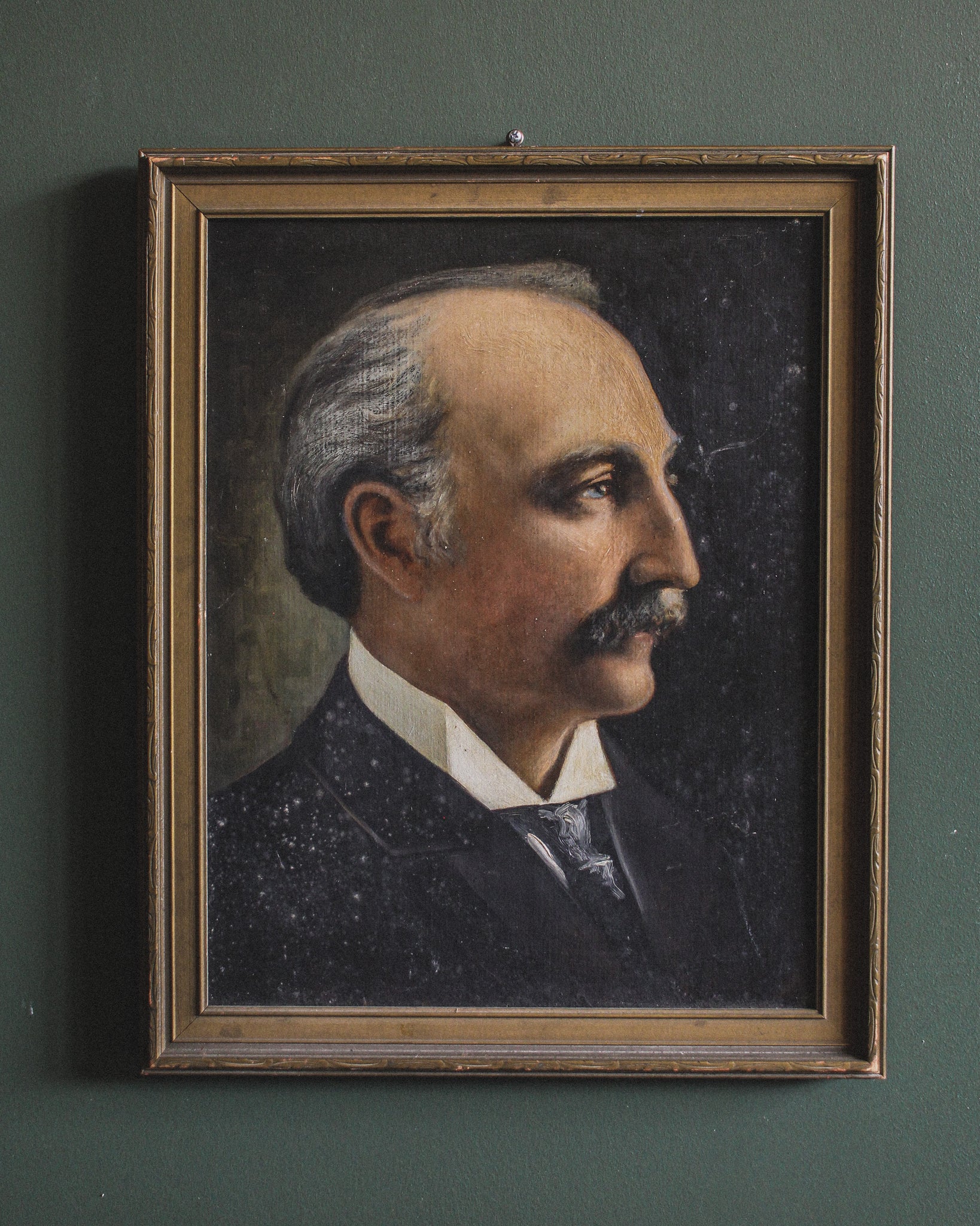 Double Sided Portrait on Panel