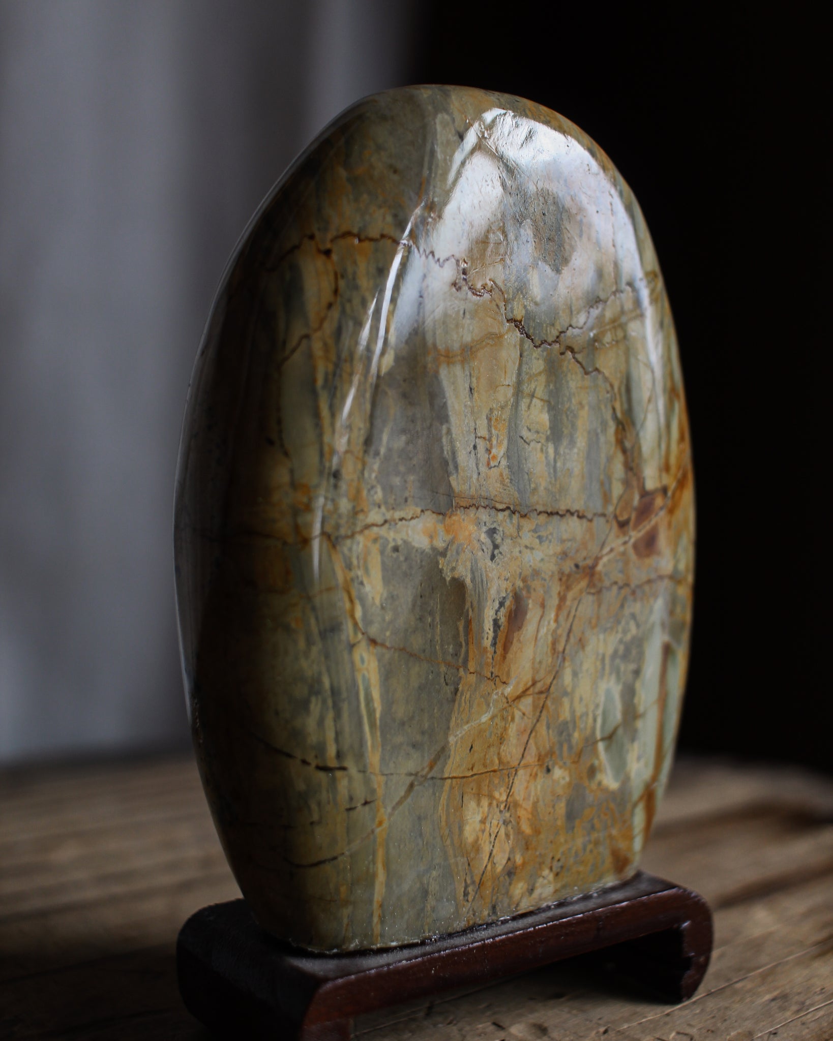 Scholars Stone on Stand