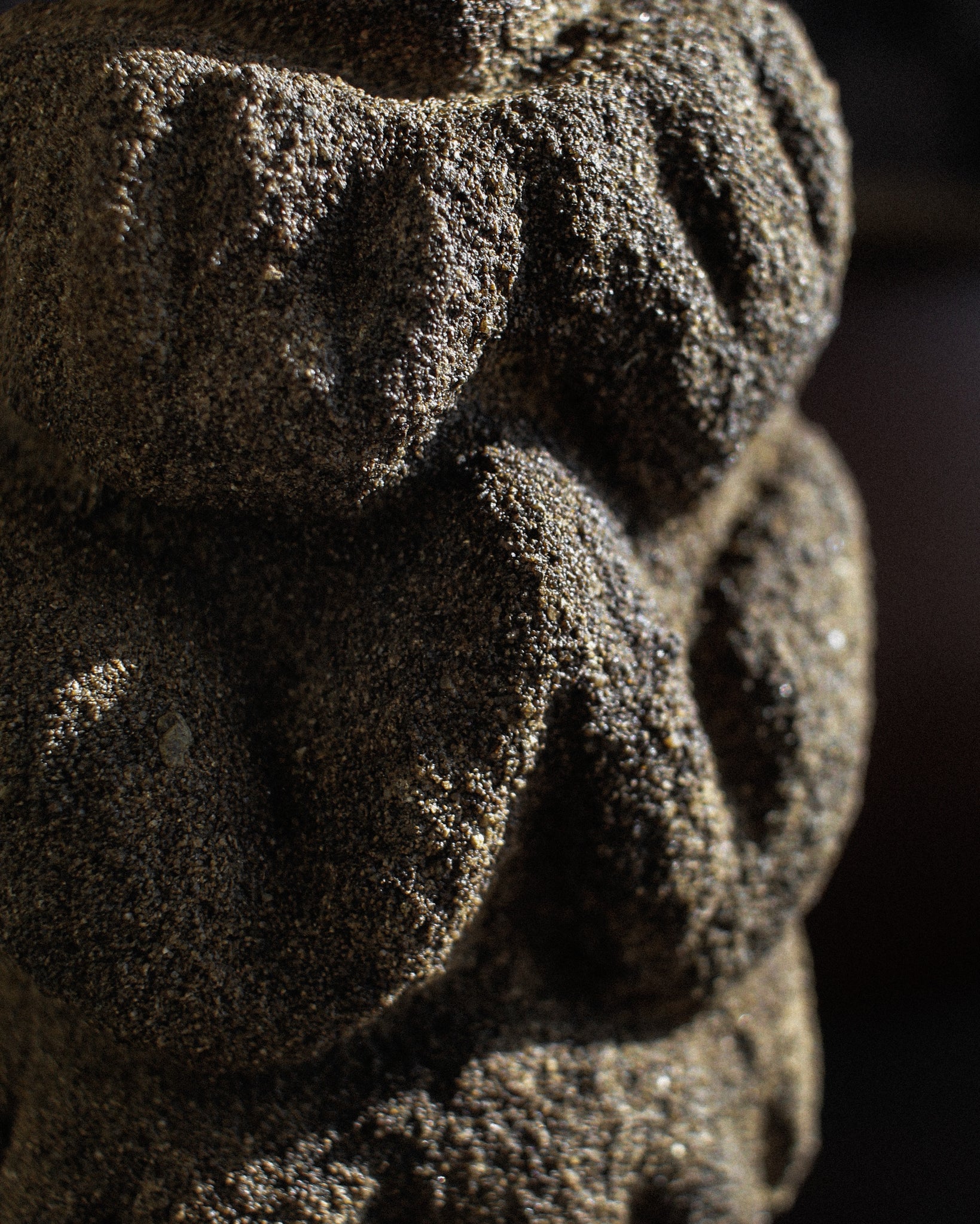 Late Medieval Sandstone Priest in Prayer on Stand