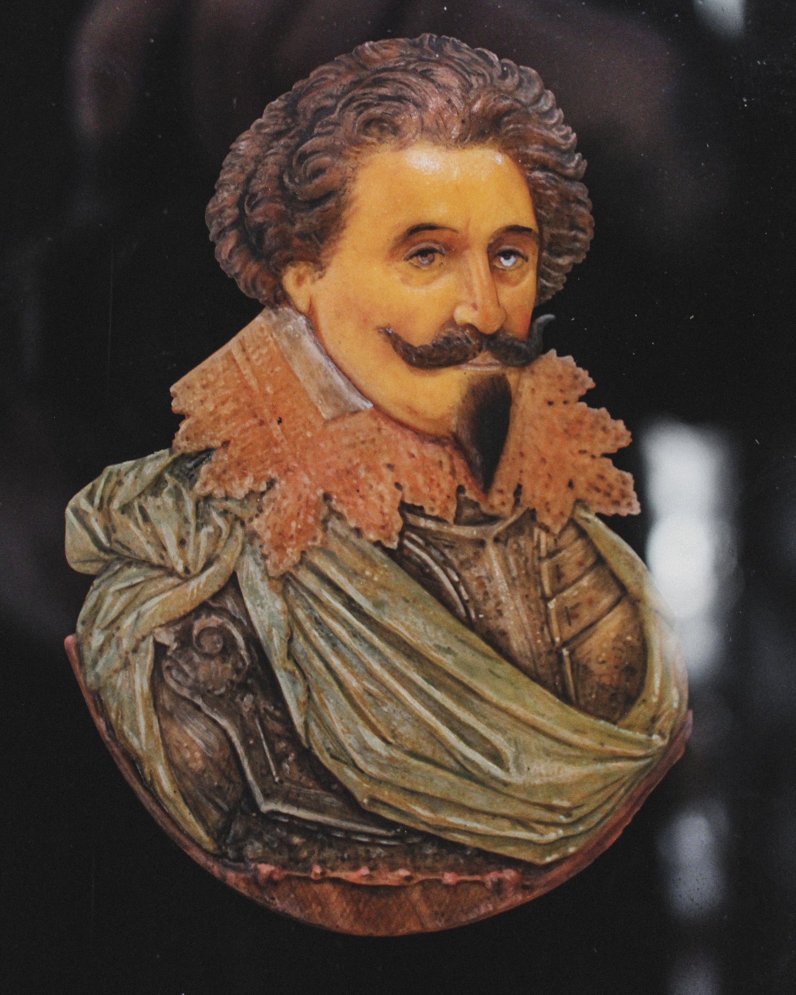Pieter De Coninck of Bruges Wax Portrait