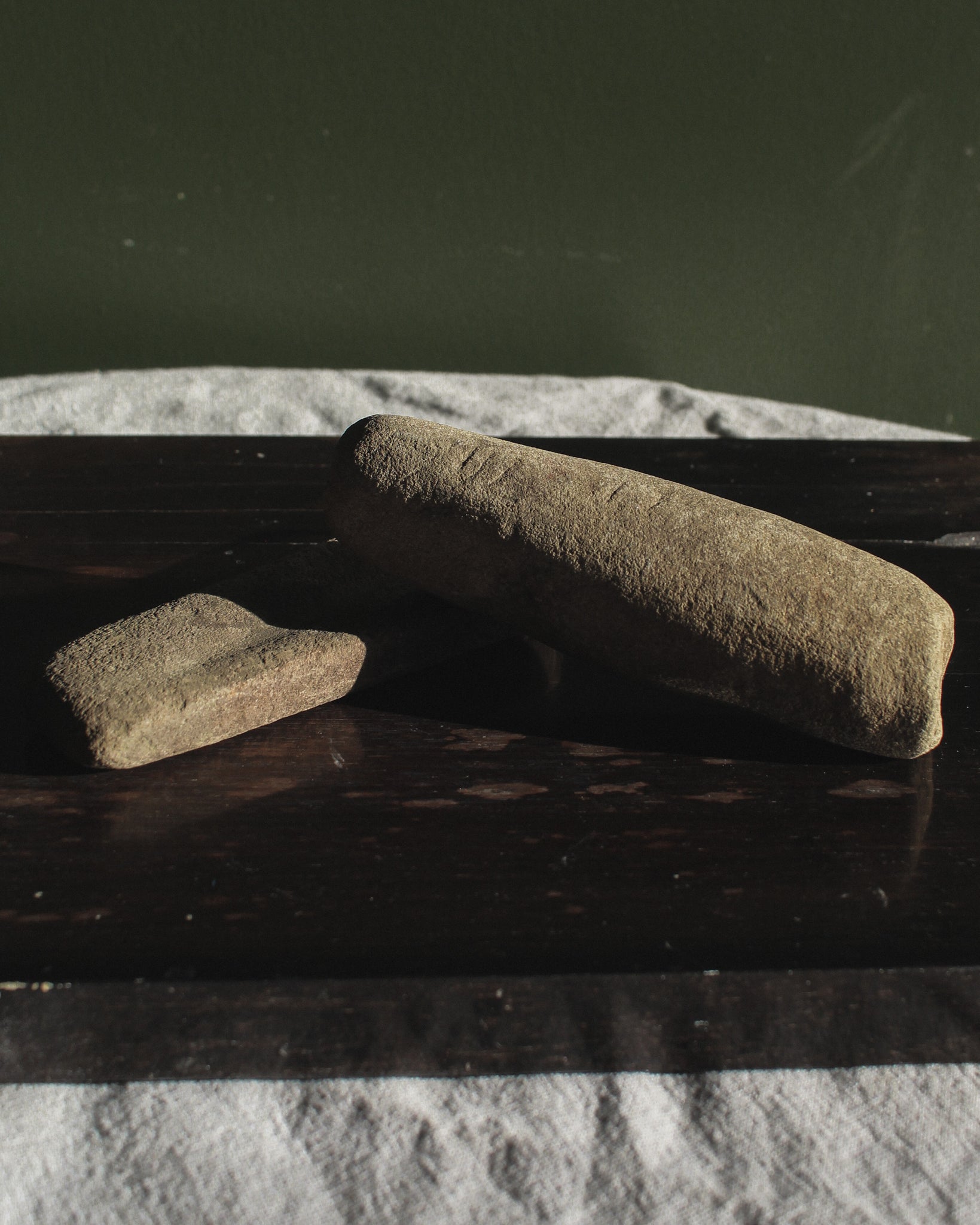 Archaic Period Mano and Metate Stone - I