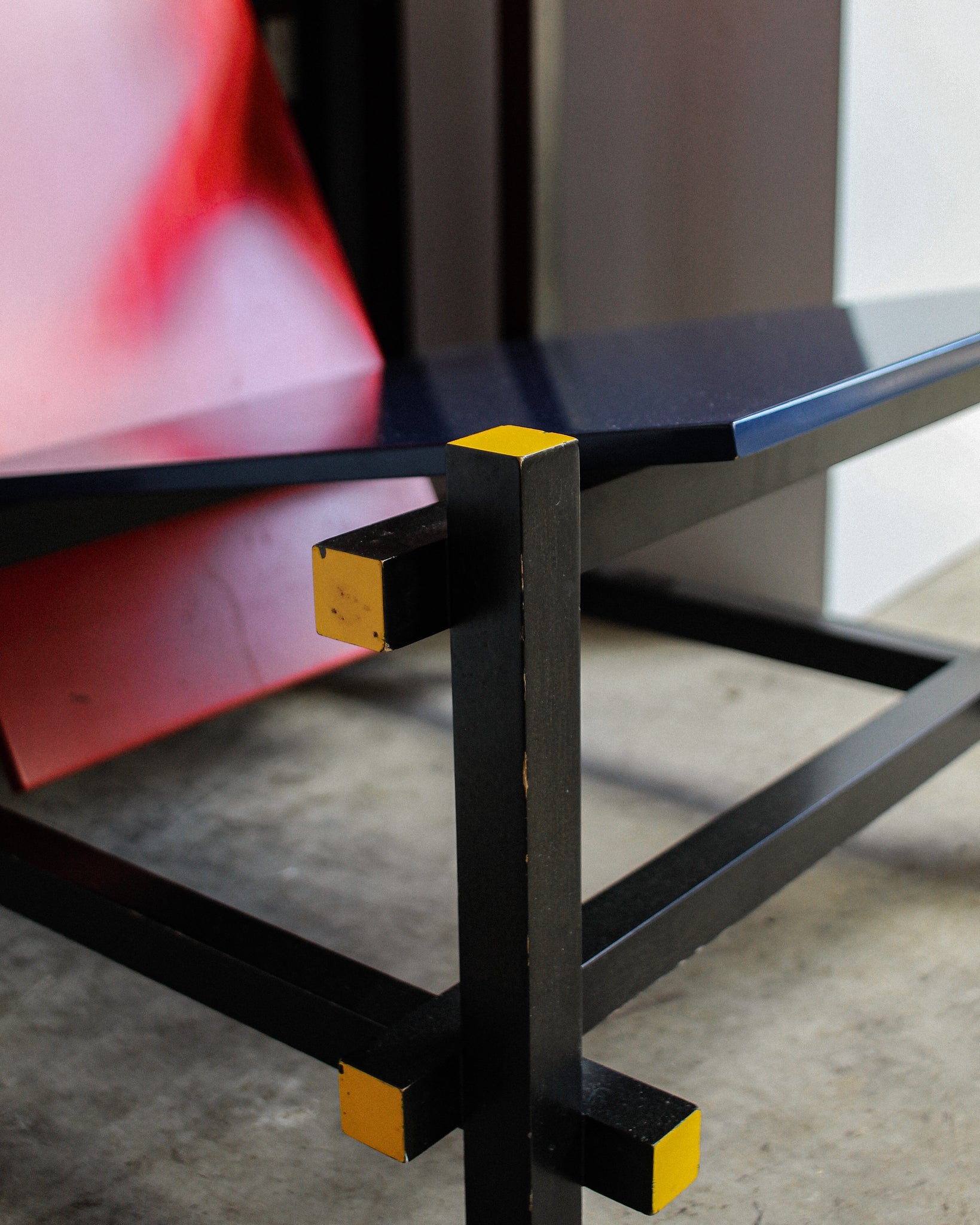 Red and Blue Chair, Gerrit Rietveld (Pair available)