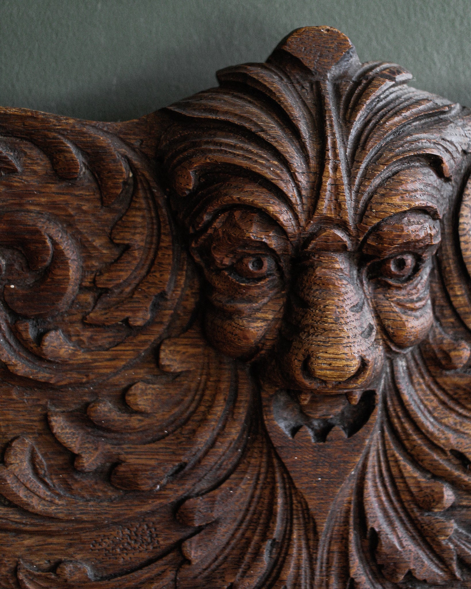 19th Century Green Man Architectural Fragment