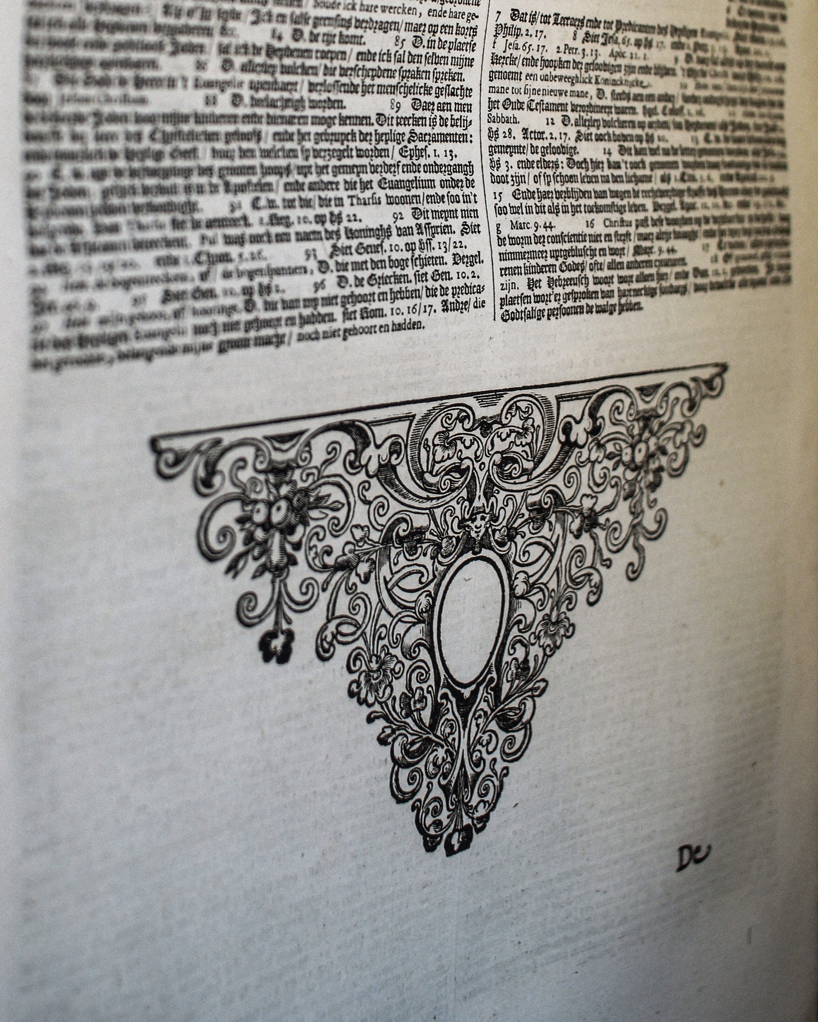 Monumental 17th Century Dutch Bible