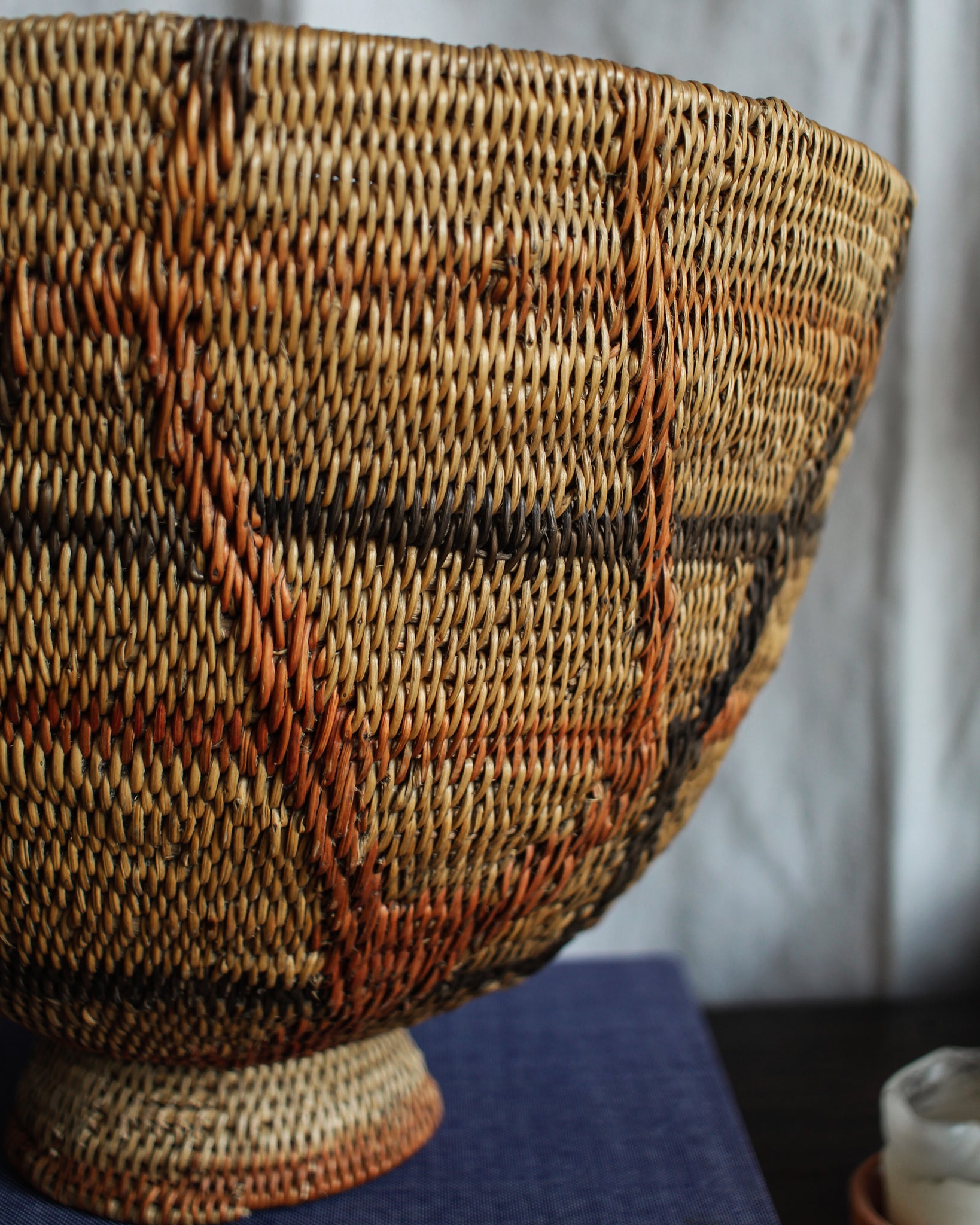 African Rush Basket