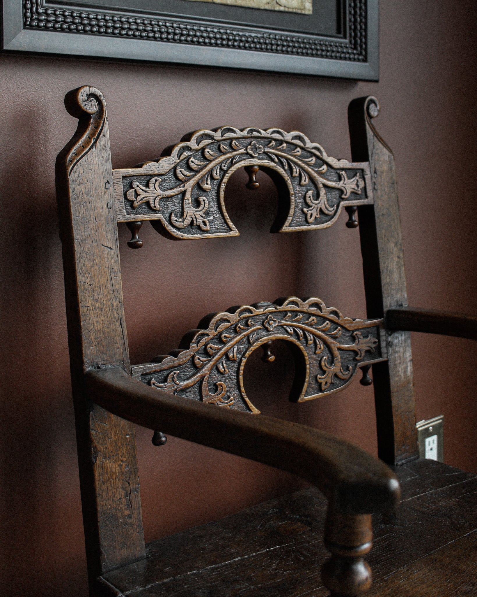 Charles II Yorkshire Oak Armchair