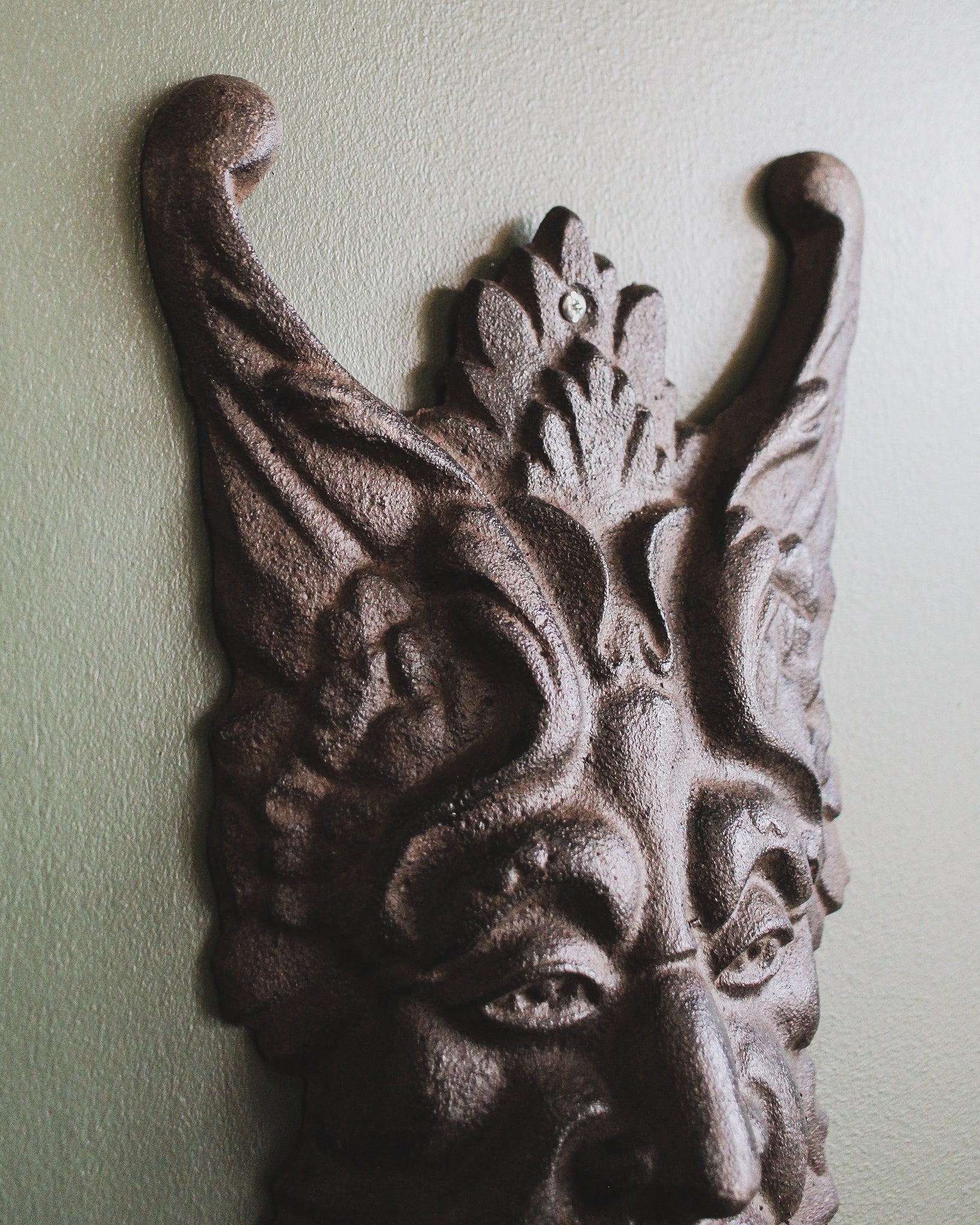 Figural Iron Door Knock