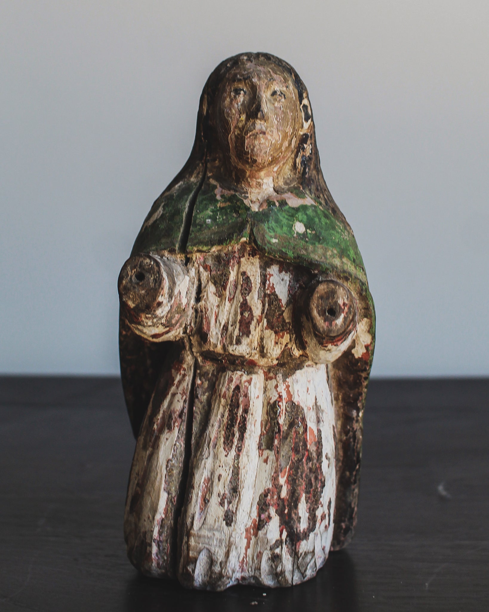 Carved Woman Saint