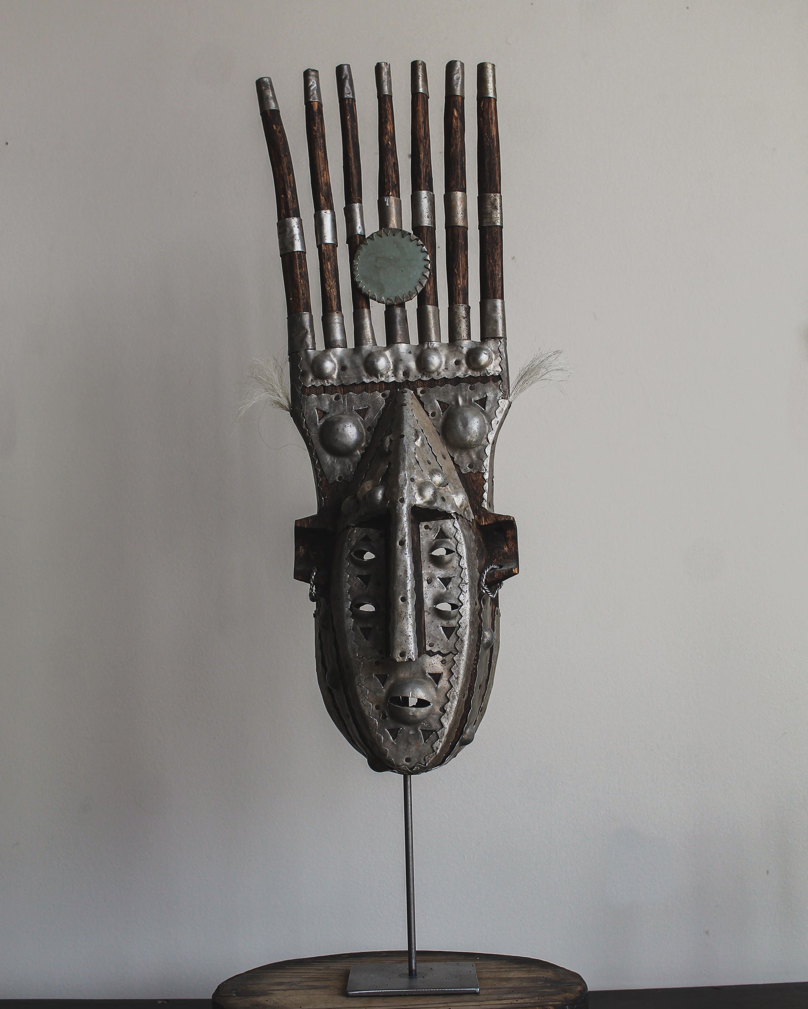 Senufo Mask on Stand - A